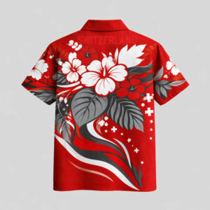Switzerland World Cup 2026 Floral Hawaiian Shirt TTH100608