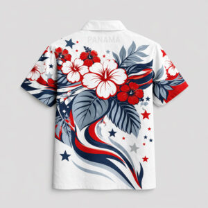 Panama World Cup 2026 Floral Hawaiian Shirt TTH100608