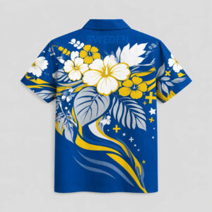 Sweden World Cup 2026 Floral Hawaiian Shirt TTH100608