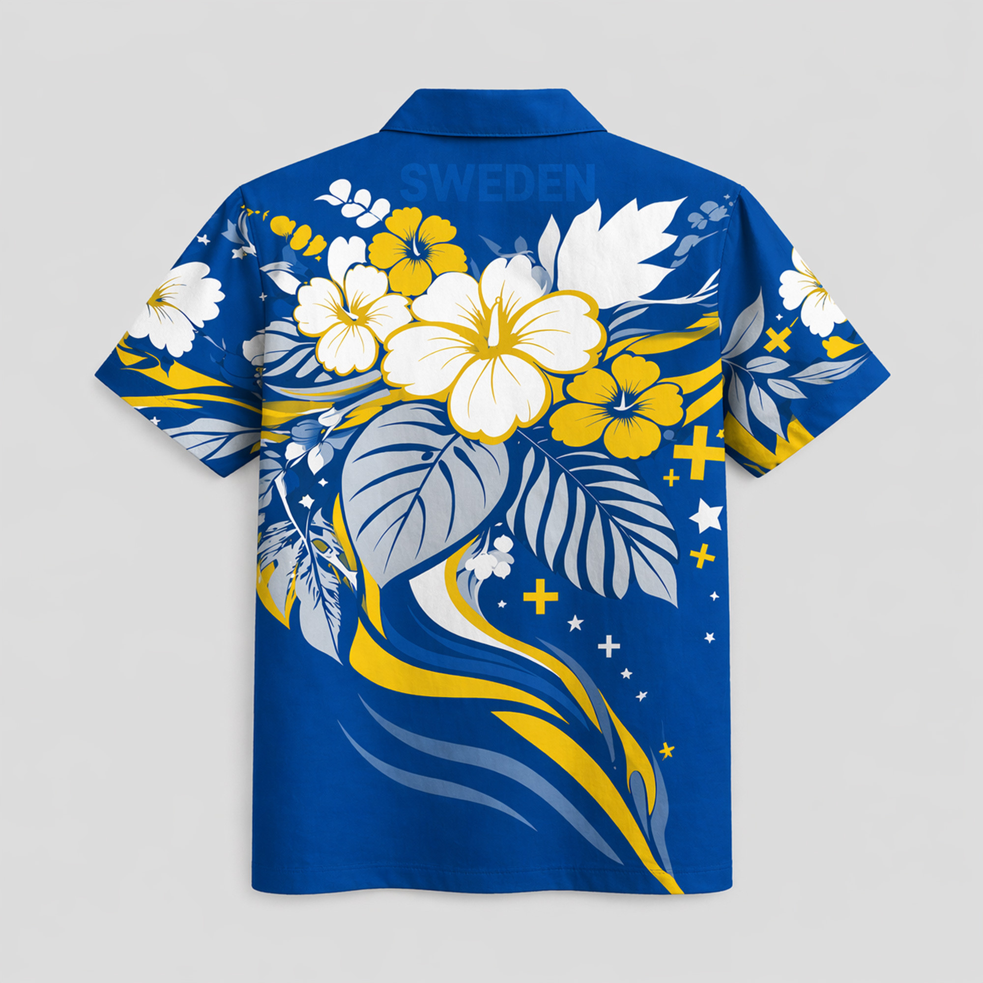 Sweden World Cup 2026 Floral Hawaiian Shirt TTH100608