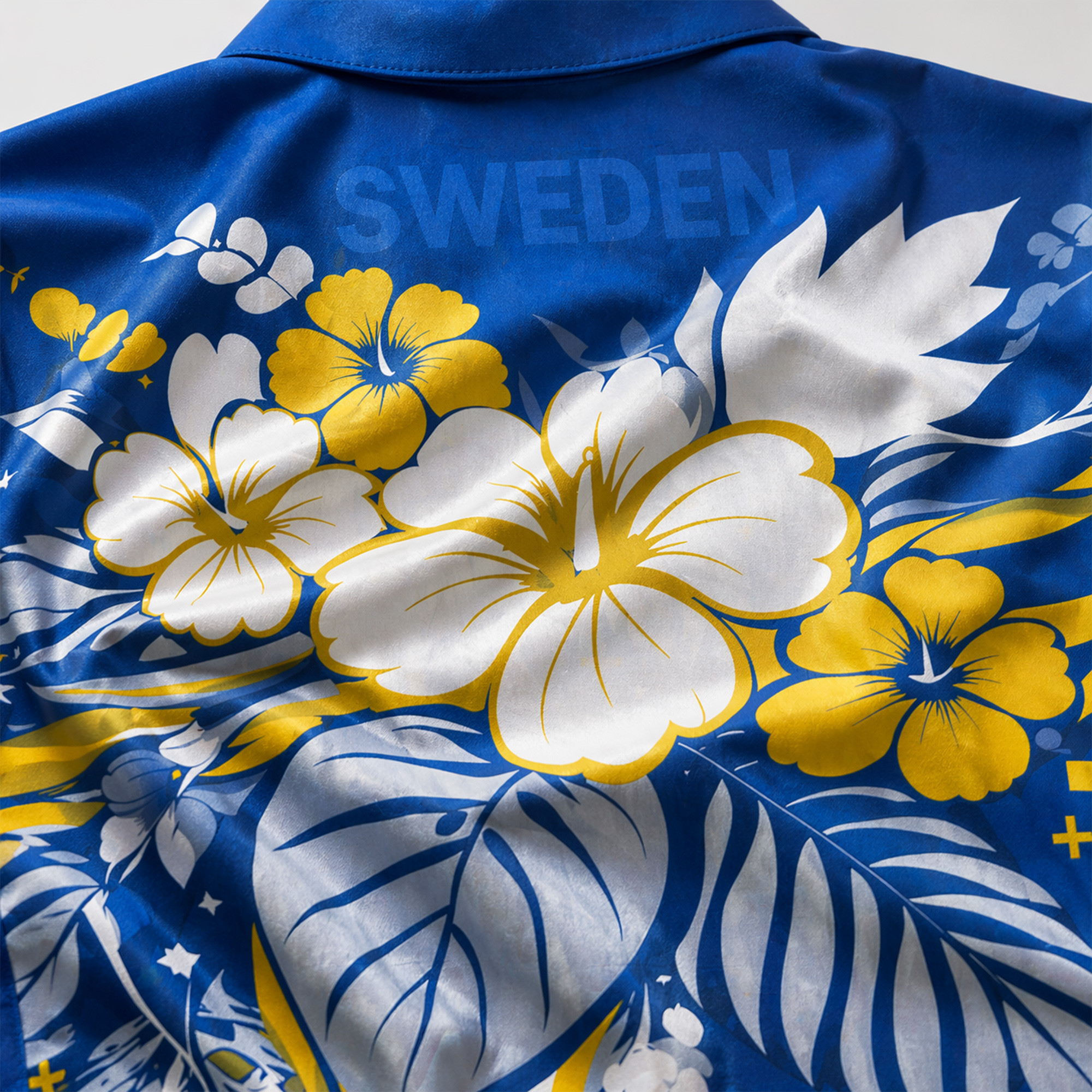 Sweden World Cup 2026 Floral Hawaiian Shirt TTH100608 - Image 3