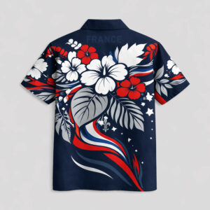 France World Cup 2026 Floral Hawaiian Shirt TTH100608