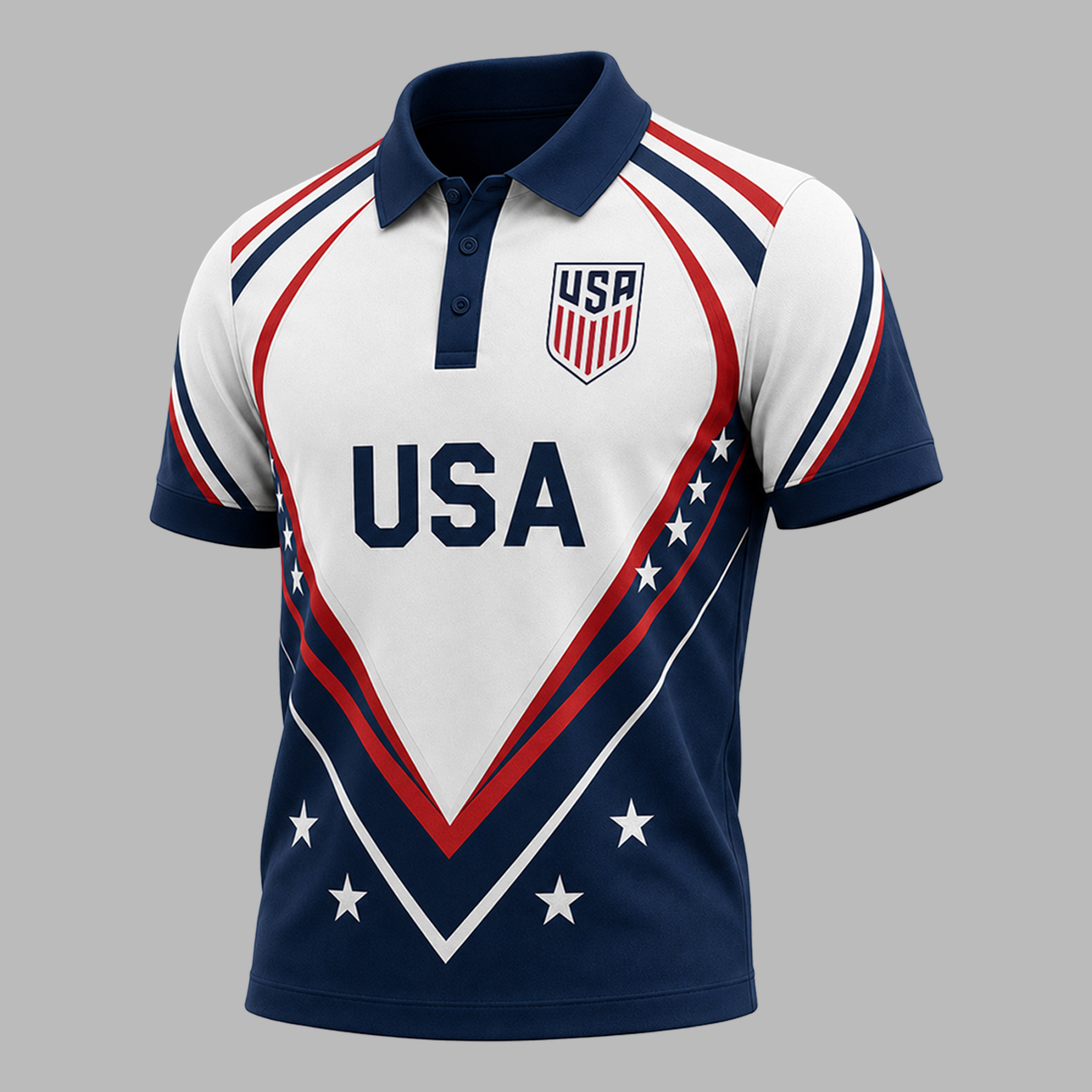 United States x Premium World Cup 2026 National Pride Performance Polo & Shorts Set TTH100610
