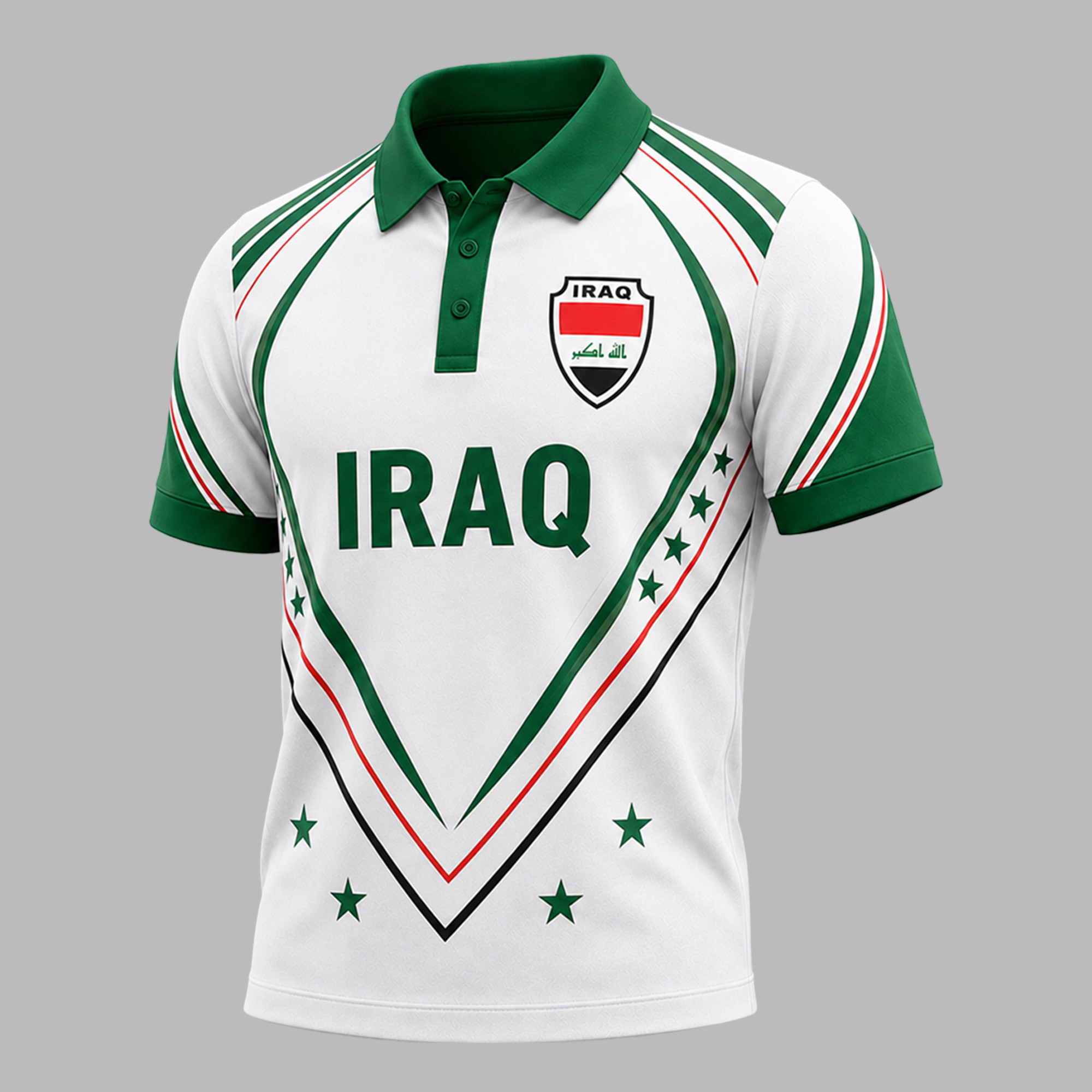 Iraq x Premium World Cup 2026 National Pride Performance Polo & Shorts Set TTH100610