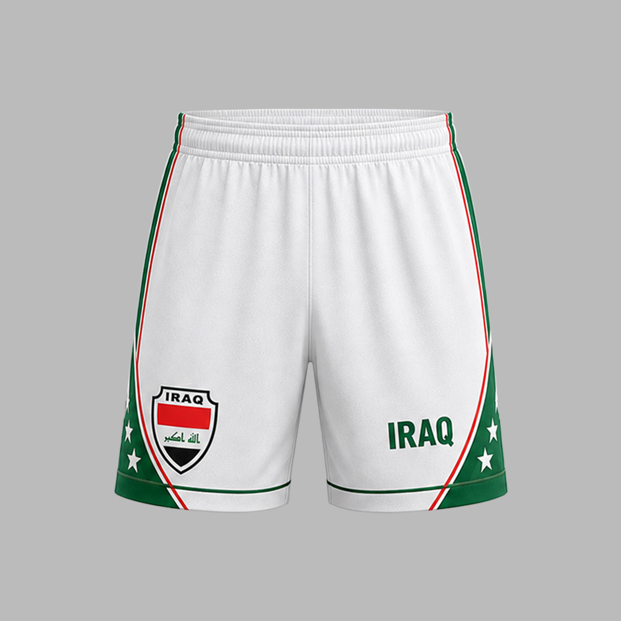 Iraq x Premium World Cup 2026 National Pride Performance Polo & Shorts Set TTH100610 - Image 2