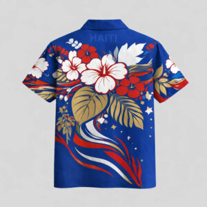 Haiti World Cup 2026 Floral Hawaiian Shirt TTH100608