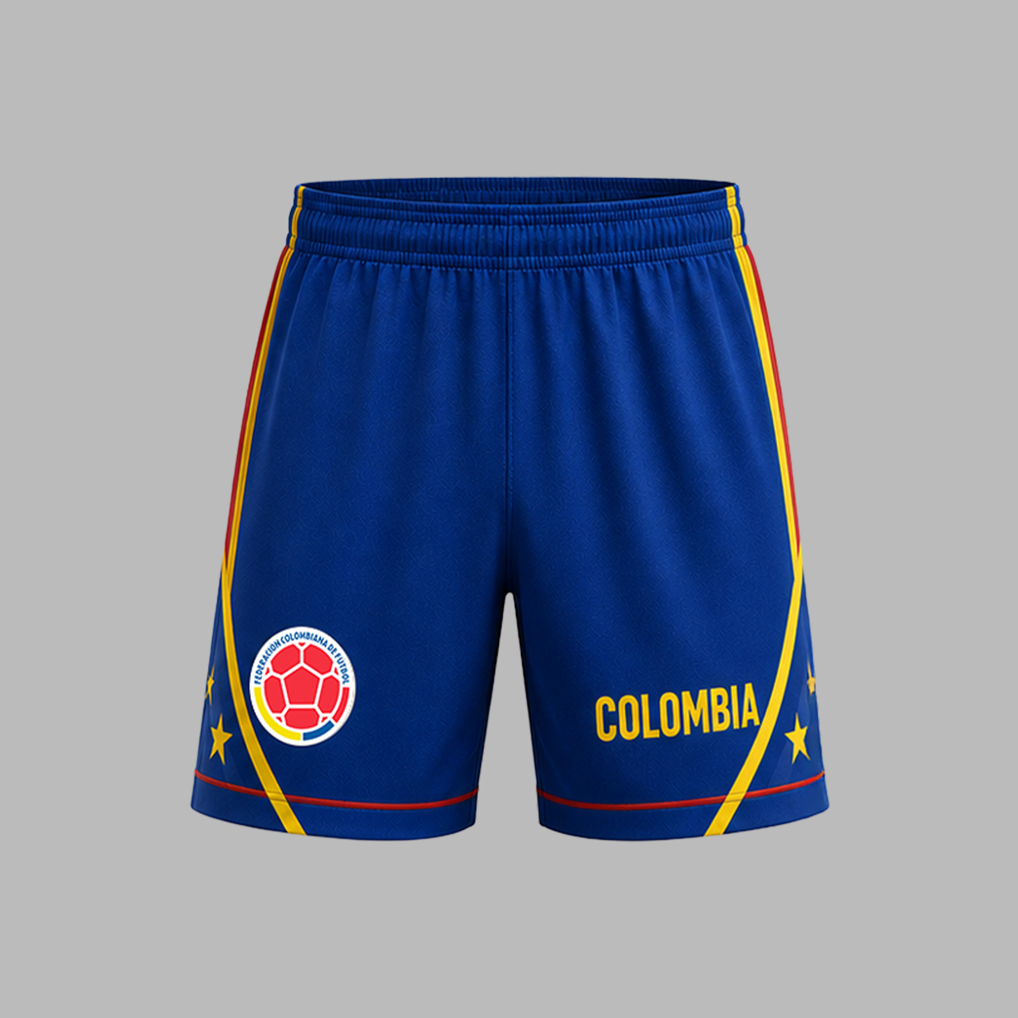 Colombia x Premium World Cup 2026 National Pride Performance Polo & Shorts Set TTH100610 - Image 2