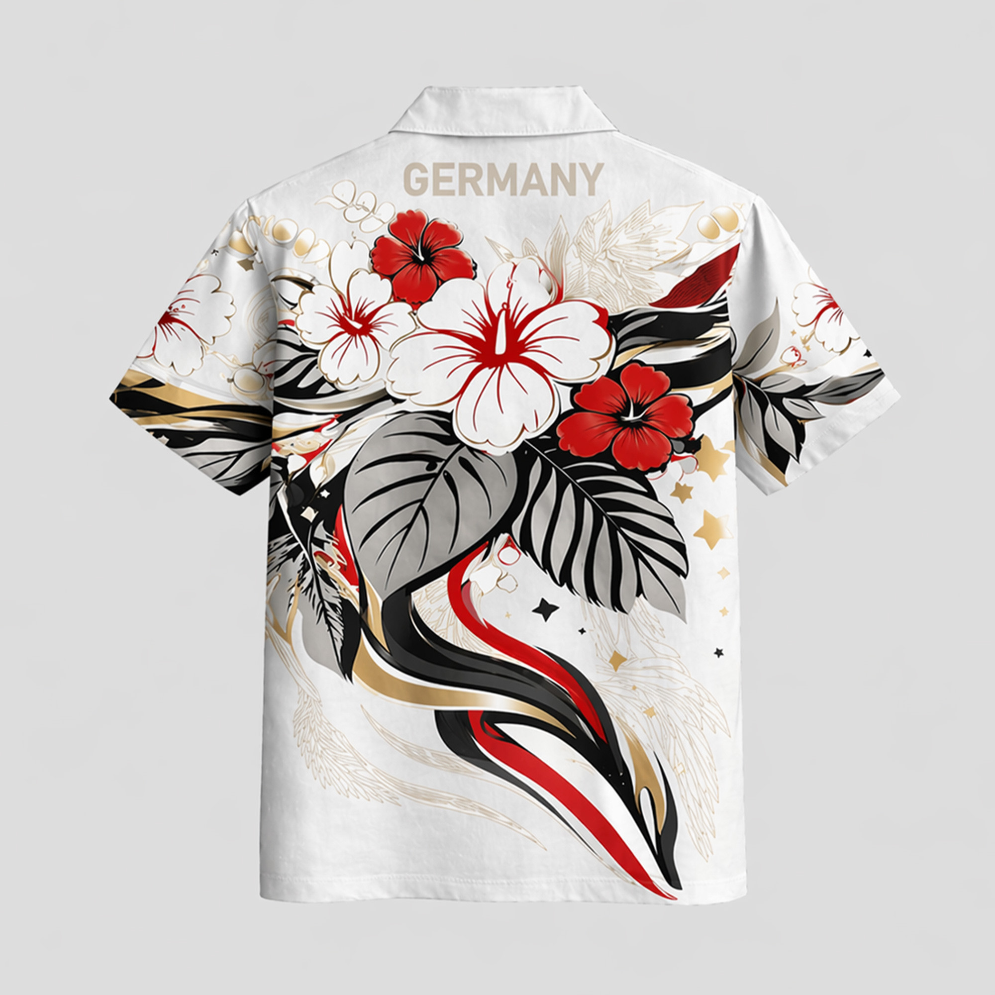 Germany World Cup 2026 Floral Hawaiian Shirt TTH100608