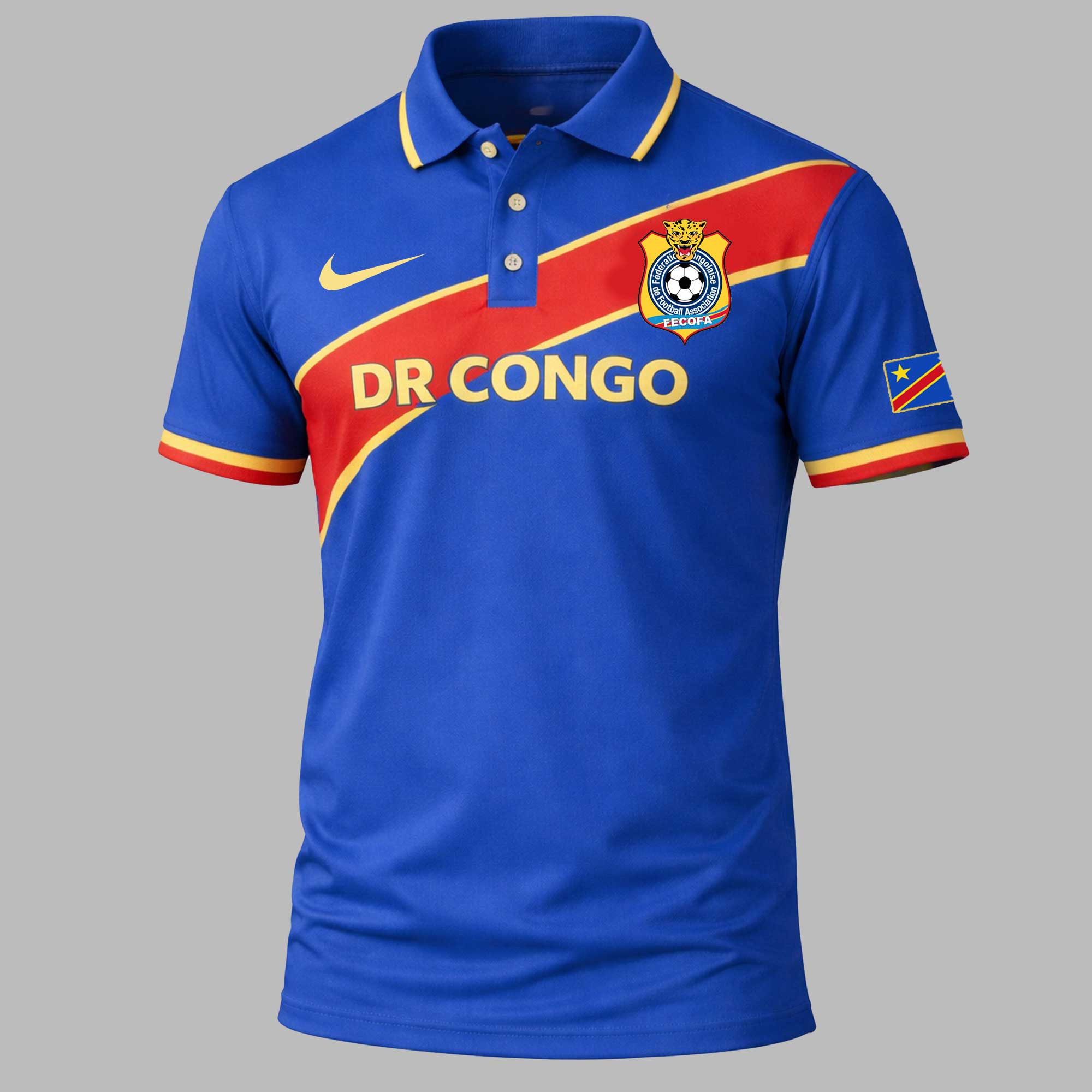 Dr Congo 2026 World Cup Polo Short Set TTH100617