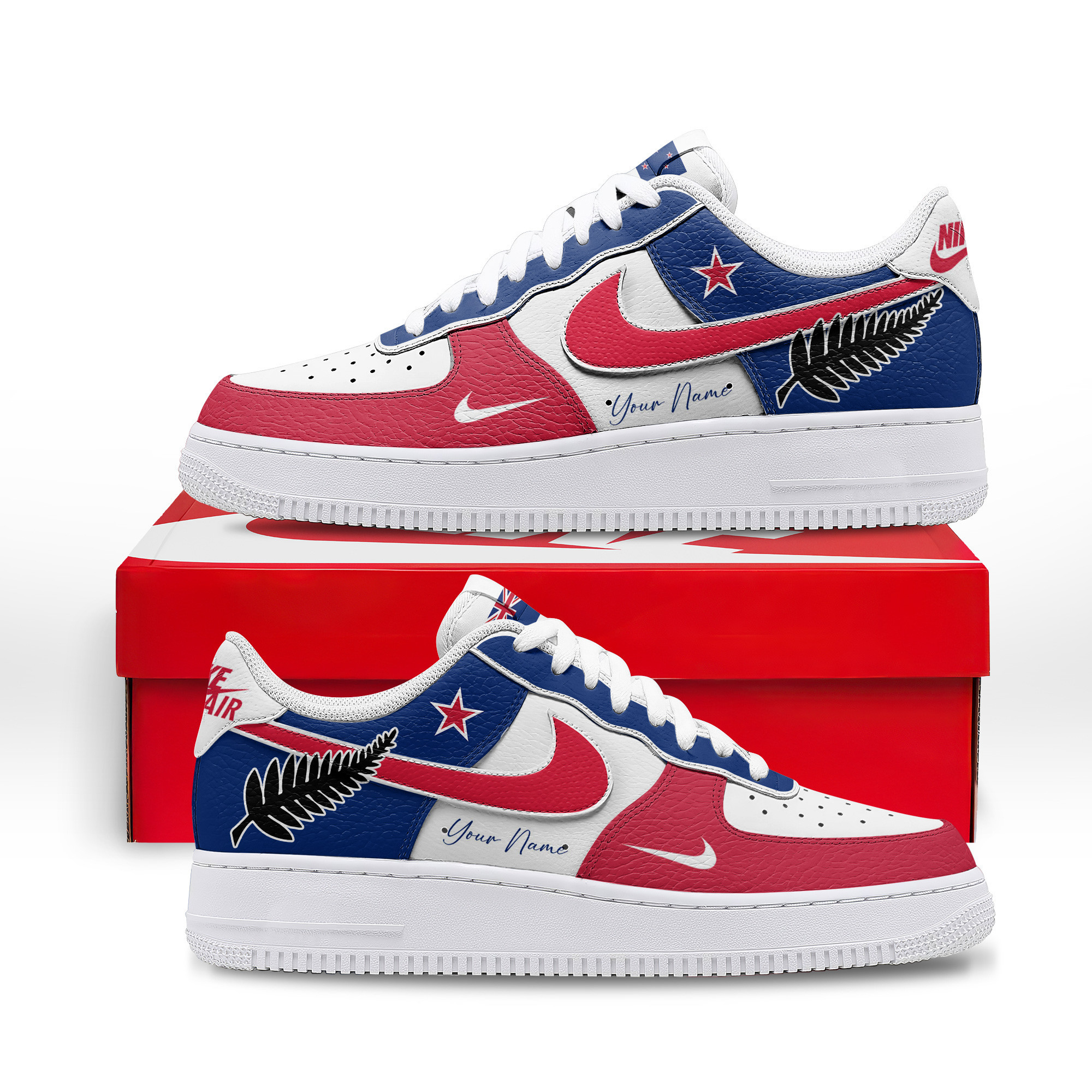 New Zealand x Premium World Cup 2026 Custom AF1 Shoes TTH100614 - Image 2