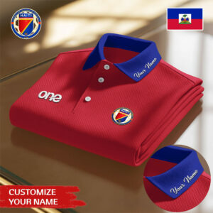 Haiti x Premium World Cup 2026 Polo Shirt TTH100619