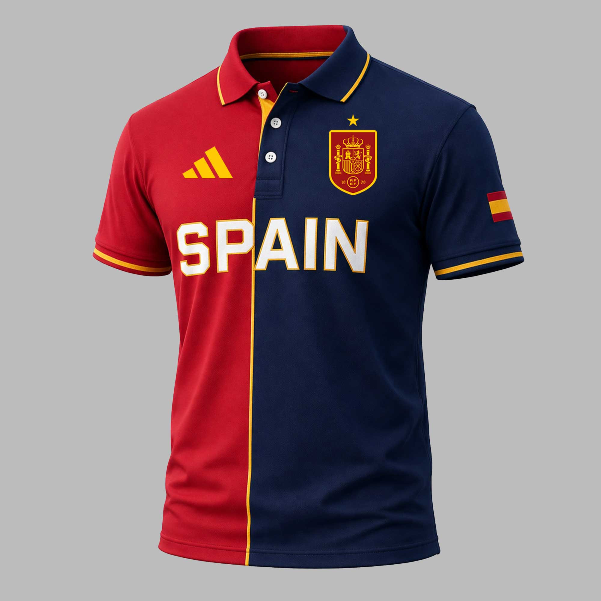 Spain 2026 World Cup Polo Short Set TTH100617