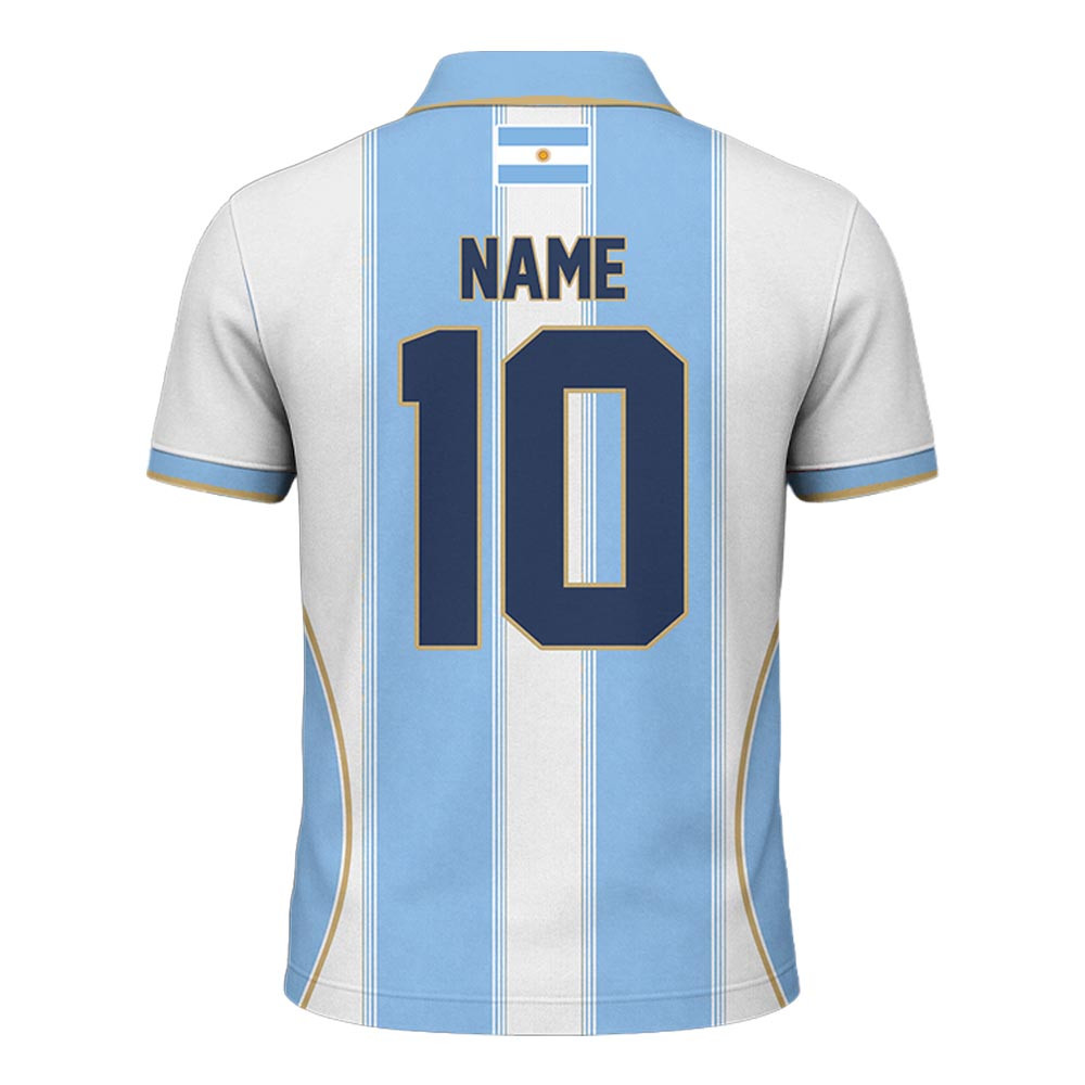 Argentina x Premium World Cup 2026 Custom Edition Polo TTH130609 - Image 2