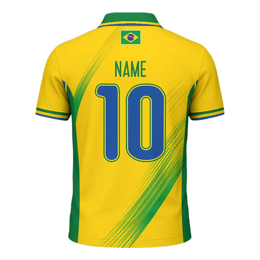 Brazil x Premium World Cup 2026 Custom Edition Polo TTH130609 - Image 2