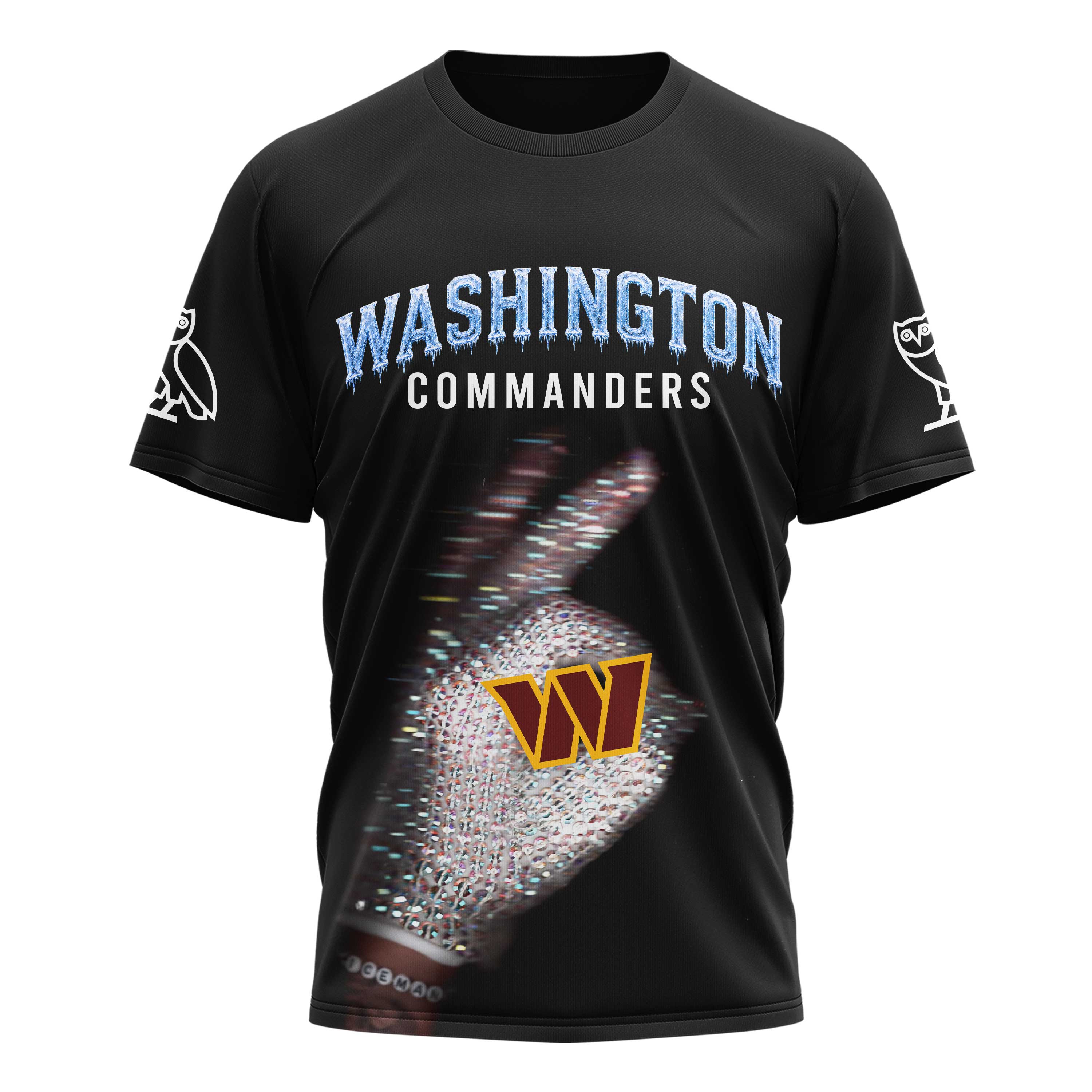Washington Commanders x Premium NFL Drake Ice Man 3D T-Shirt – Limited Edition TTH200503