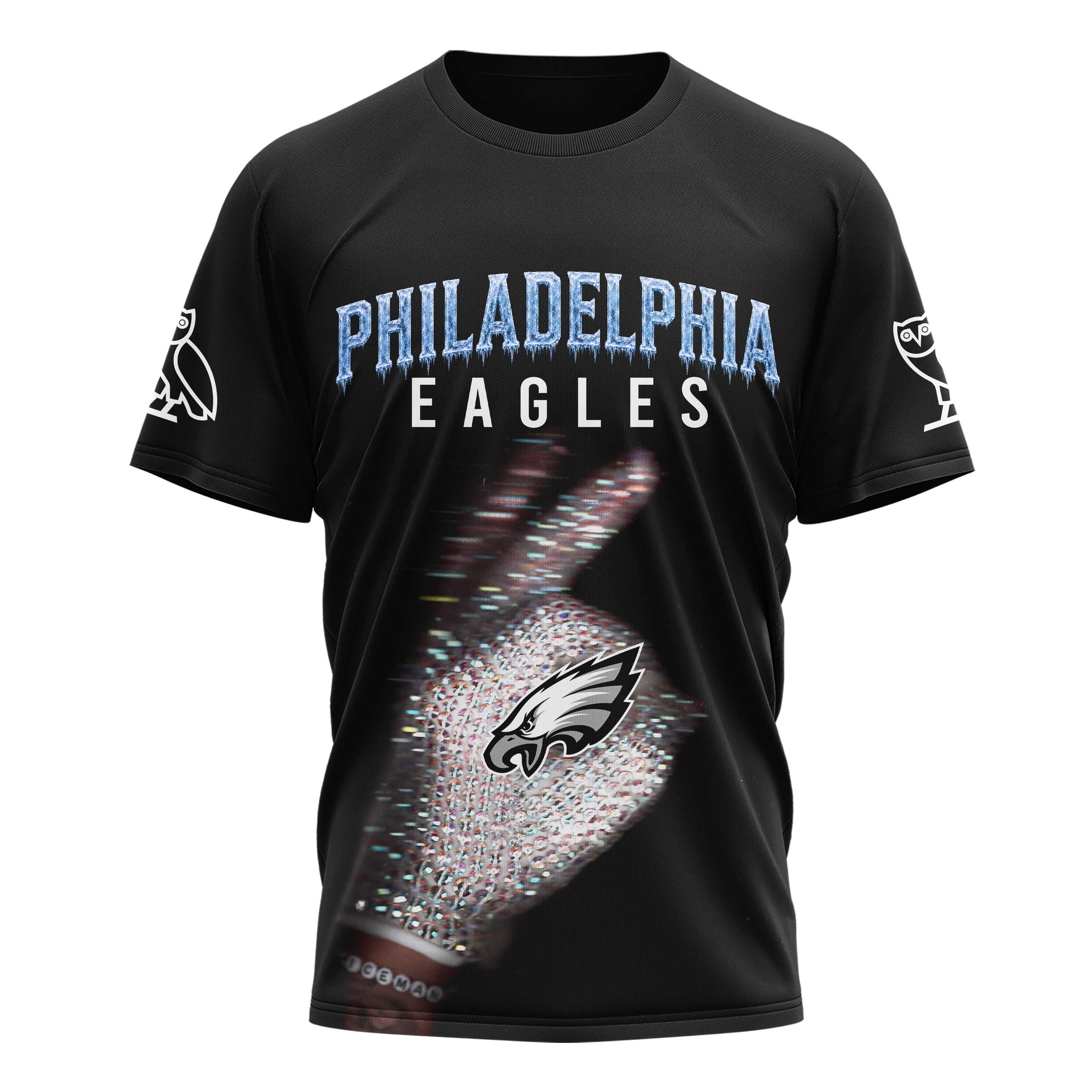 Philadelphia Eagles x Premium NFL Drake Ice Man 3D T-Shirt – Limited Edition TTH200503