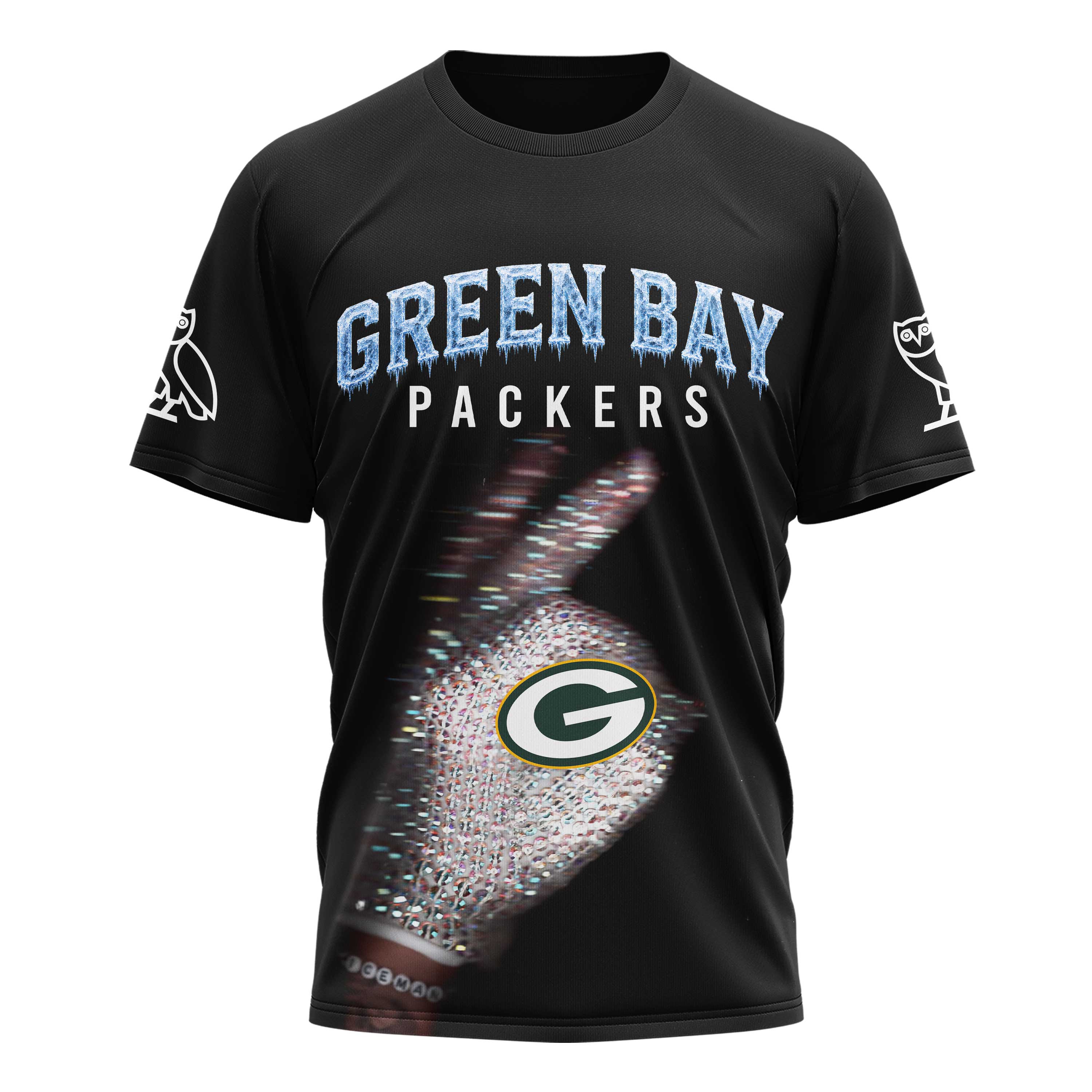 Green Bay Packers x Premium NFL Drake Ice Man 3D T-Shirt – Limited Edition TTH200503