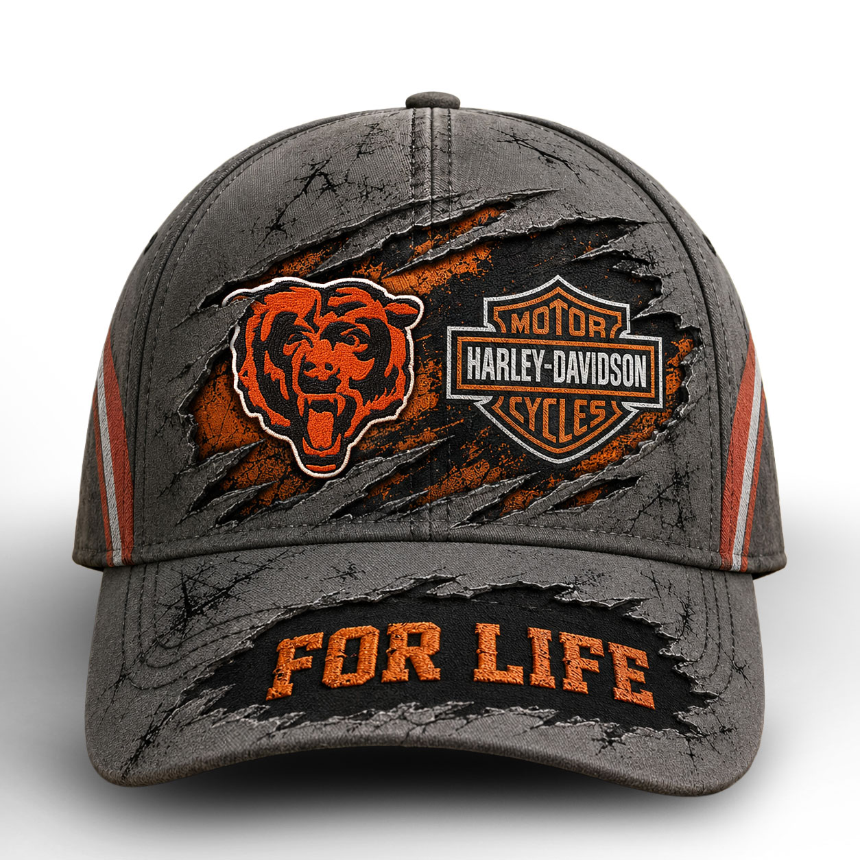 Chicago Bears x Premium NFL Harley Davidson For Life Classic Cap – Limited Edition TTH200502