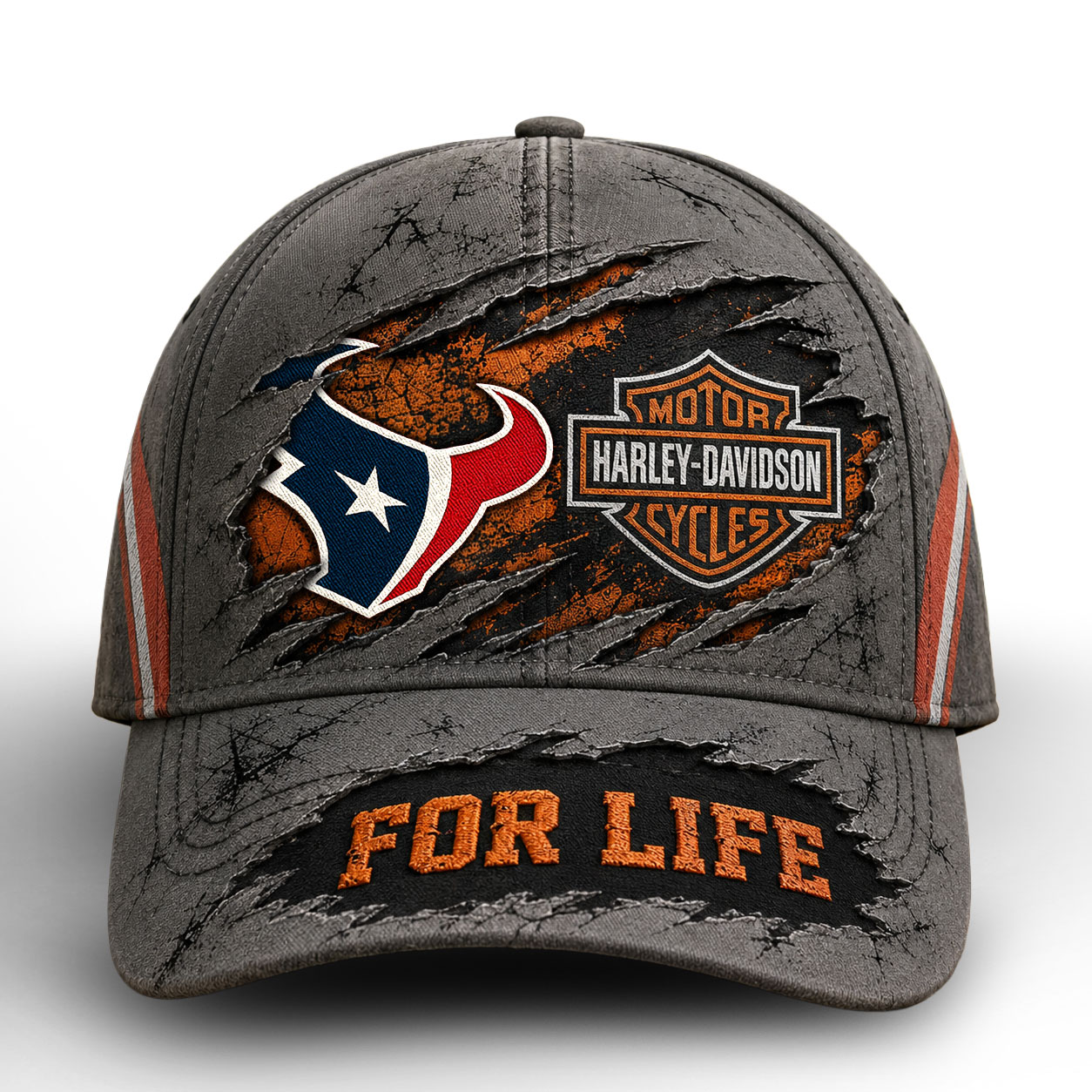 Houston Texans x Premium NFL Harley Davidson For Life Classic Cap – Limited Edition TTH200502