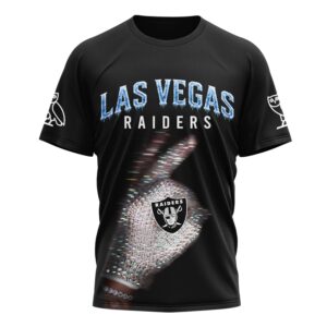 Las Vegas Raiders x Premium NFL Drake Ice Man 3D T-Shirt – Limited Edition TTH200503