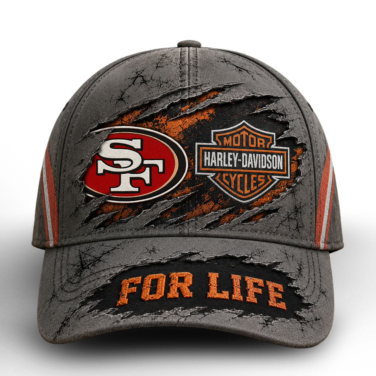 San Francisco 49ers x Premium NFL Harley Davidson For Life Classic Cap – Limited Edition TTH200502