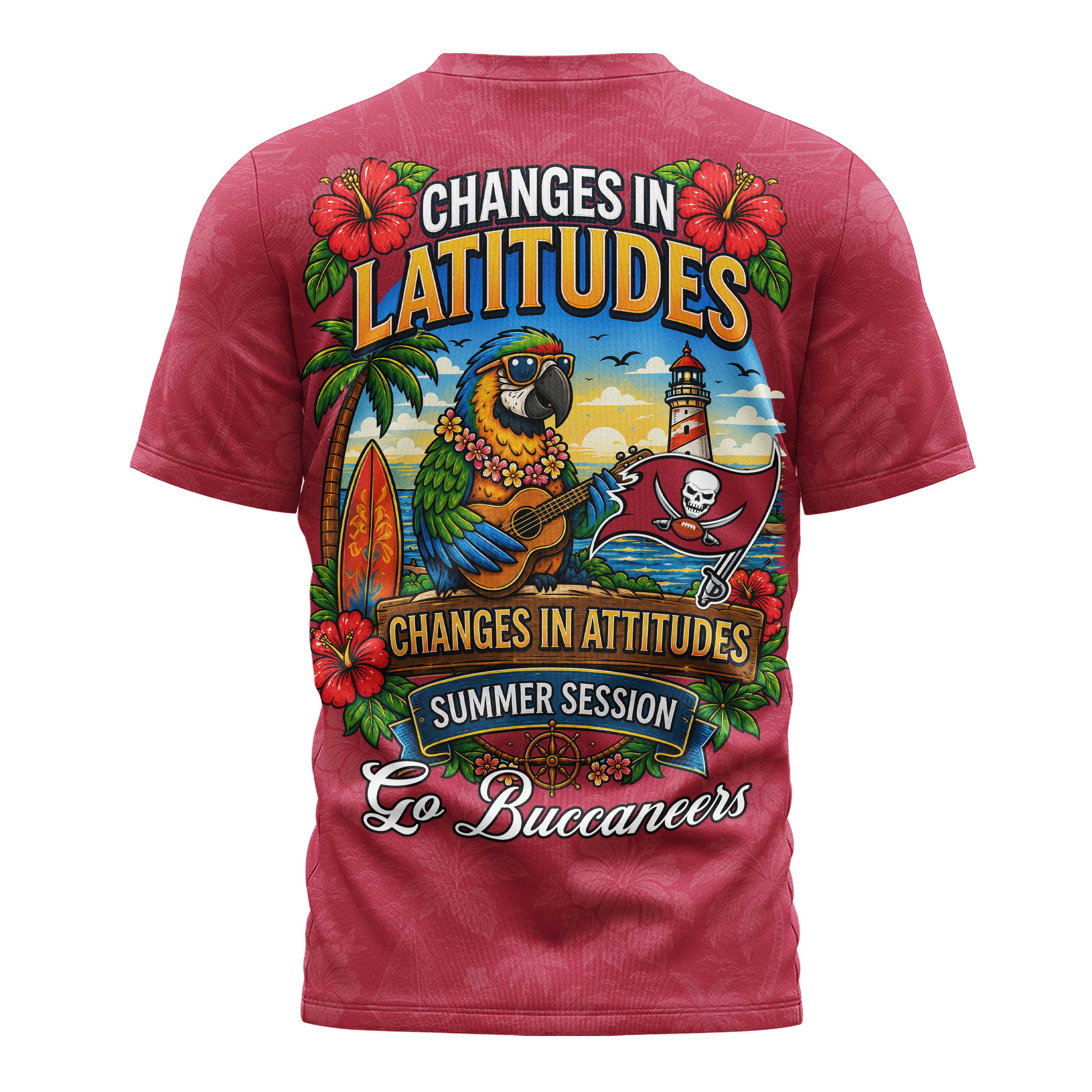 Tampa Bay Buccaneers x Premium NFL Changes in Latitudes 3D T-Shirt – Limited Edition TTH200507 - Image 3