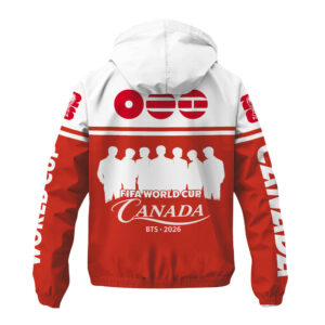 Canada | Premium World Cup 2026 x BTS Limited Edition Windbreaker Jacket TTH200526