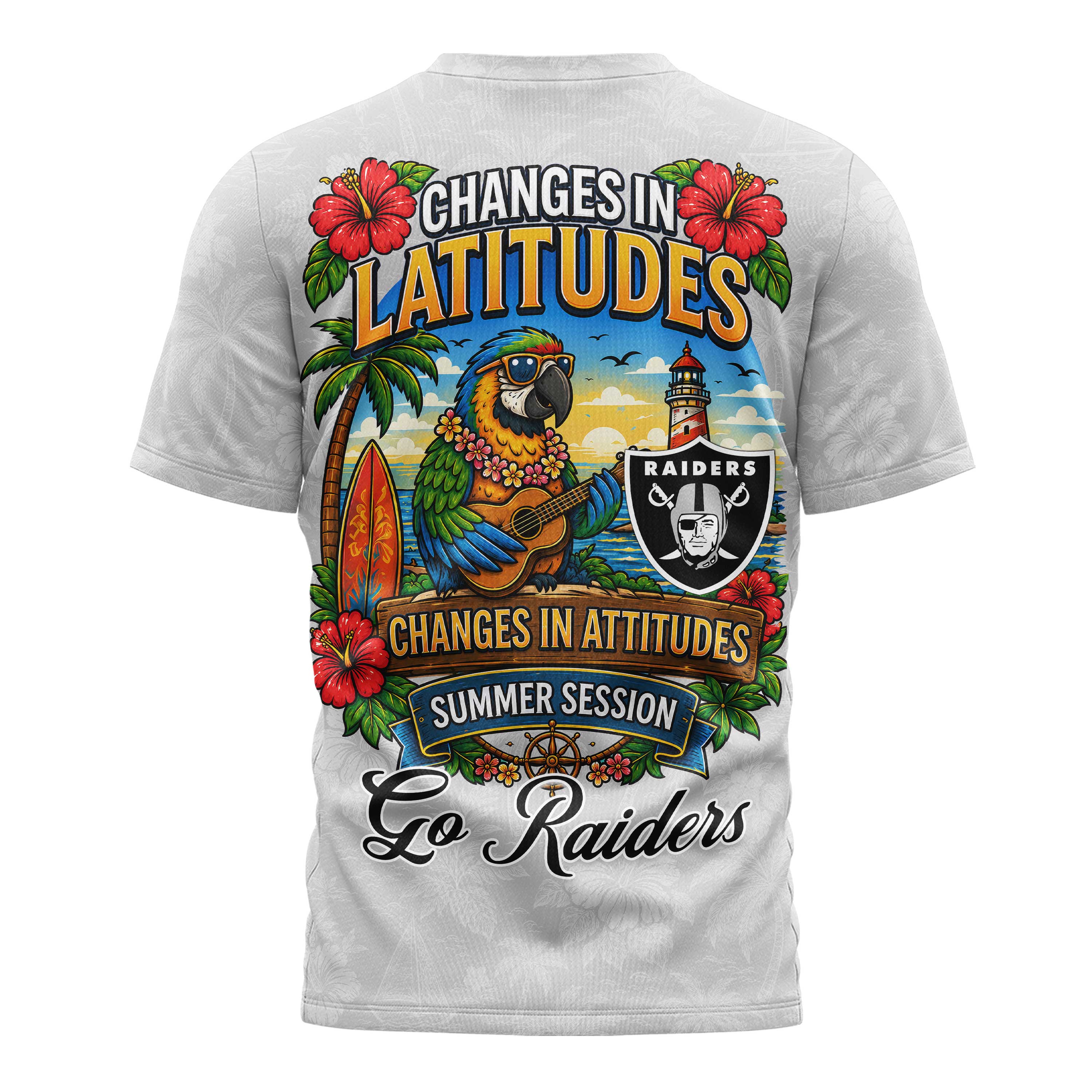 Las Vegas Raiders x Premium NFL Changes in Latitudes 3D T-Shirt – Limited Edition TTH200507 - Image 3