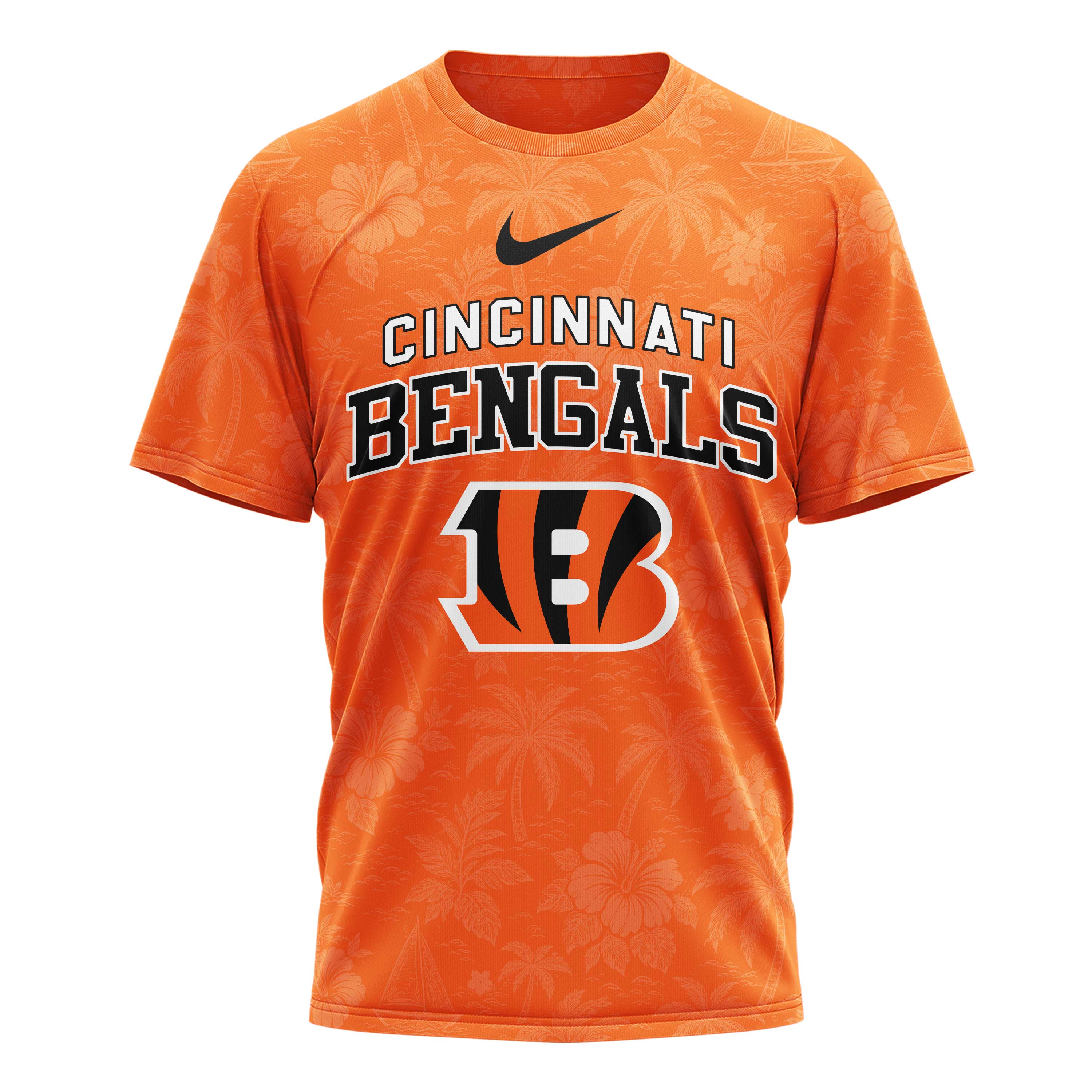 Cincinnati Bengals x Premium NFL Changes in Latitudes 3D T-Shirt – Limited Edition TTH200507