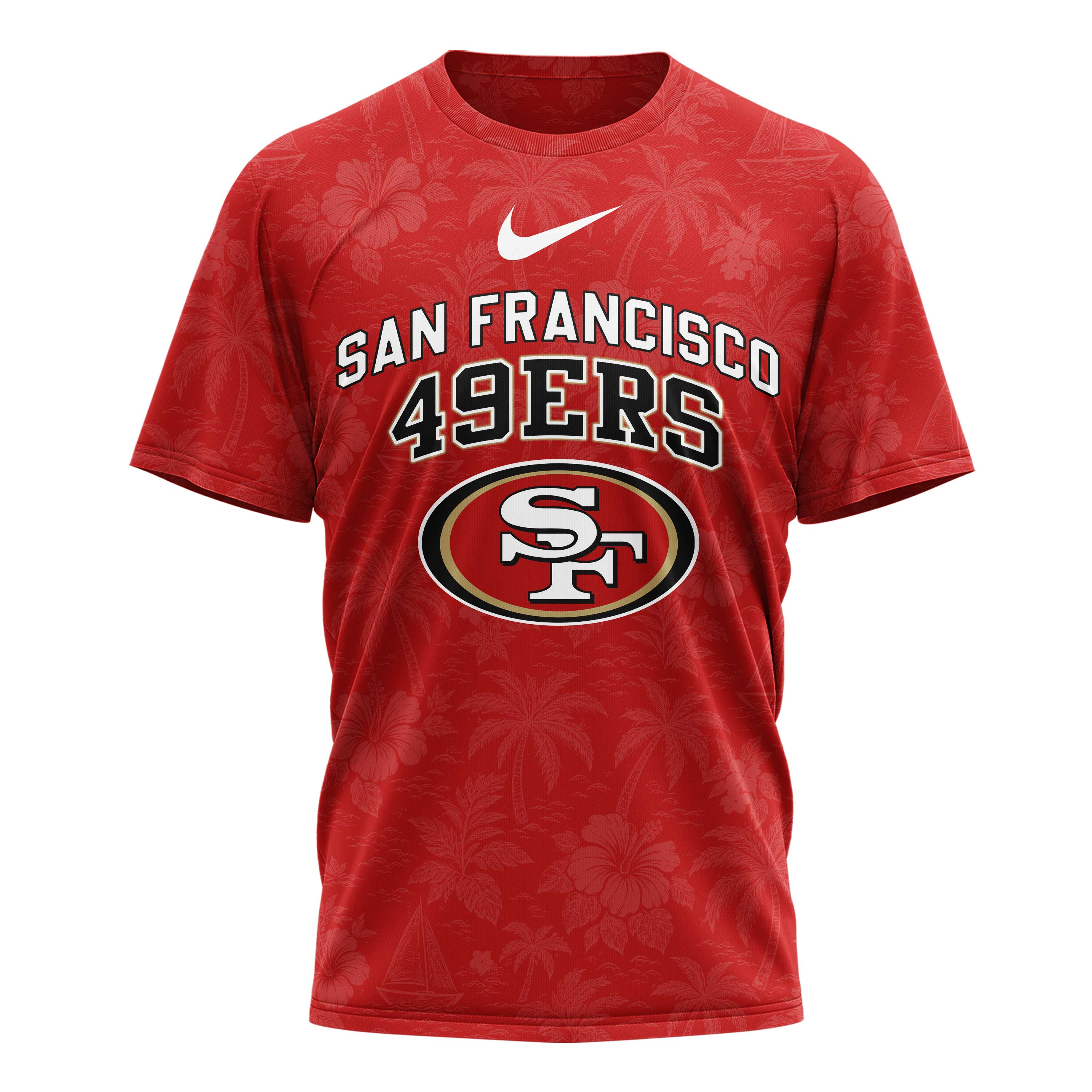 San Francisco 49ers x Premium NFL Changes in Latitudes 3D T-Shirt – Limited Edition TTH200507
