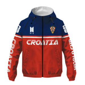 Croatia | Premium World Cup 2026 x BTS Limited Edition Windbreaker Jacket TTH200526
