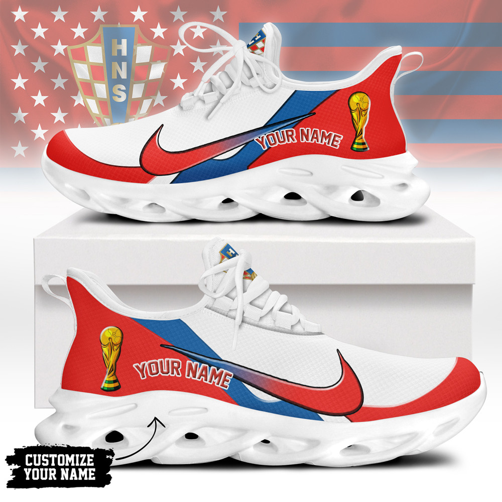 Croatia – Premium World Cup 2026 Victory Stride Custom Premium Max Soul Sneaker Shoes – Limited Edition TTH190501 - Image 2