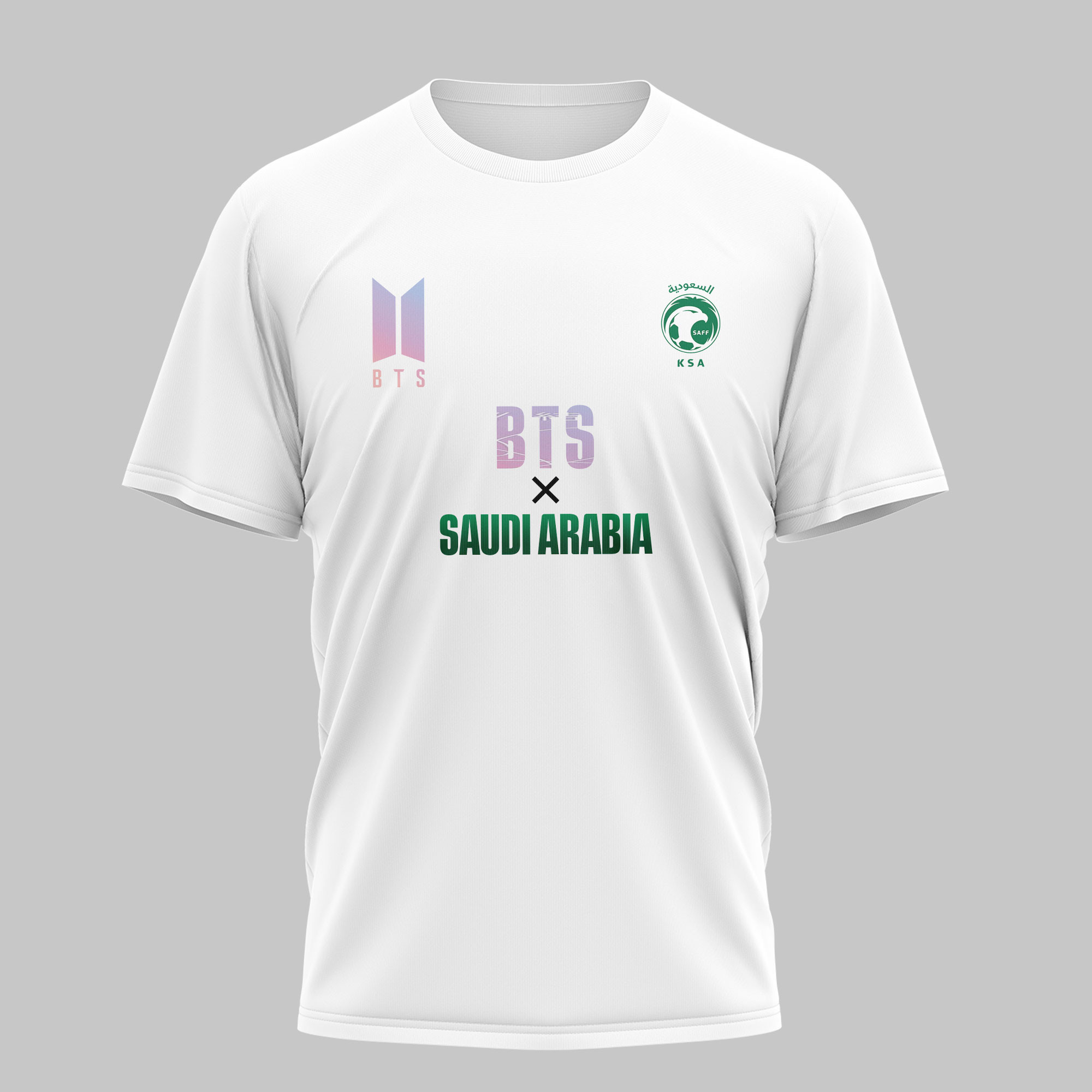Saudi Arabia | Premium World Cup 2026 x BTS Custom 3D Shirt TTH200530 - Image 3