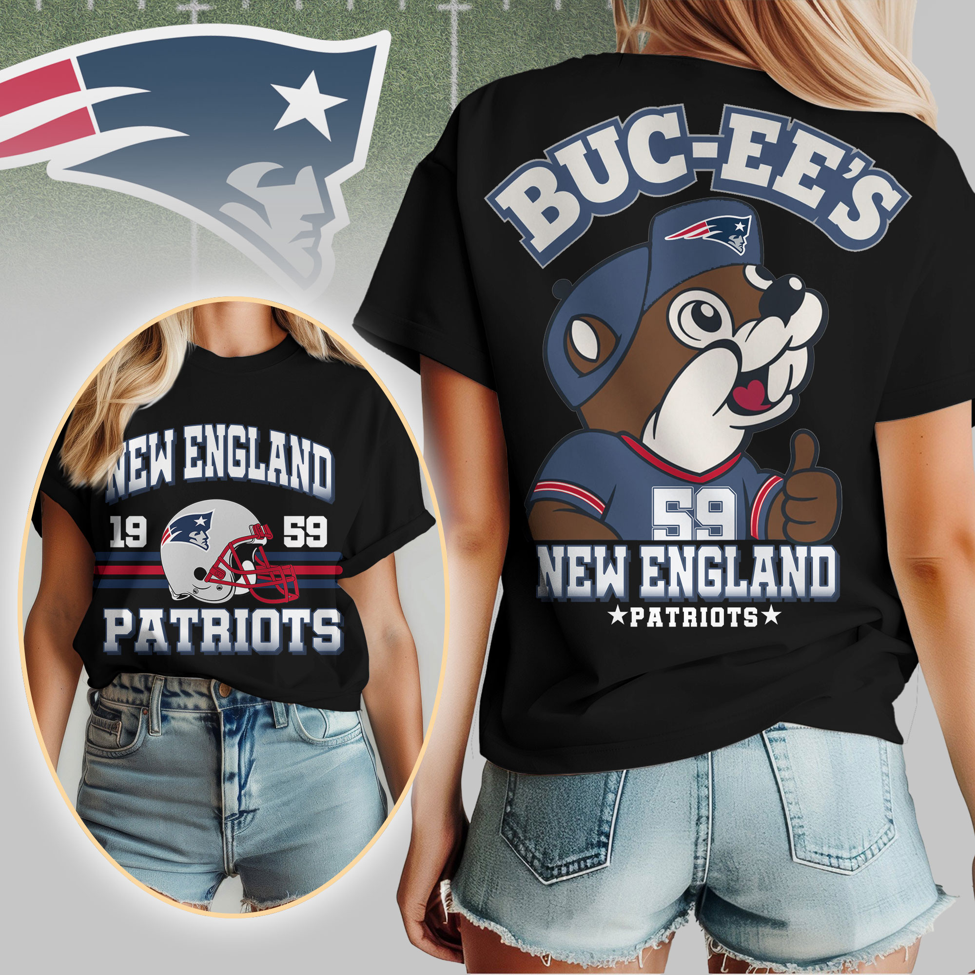 New England Patriots x Premium NFL Kickoff Weekend 3D Shirt – Limited Edition TTH200516