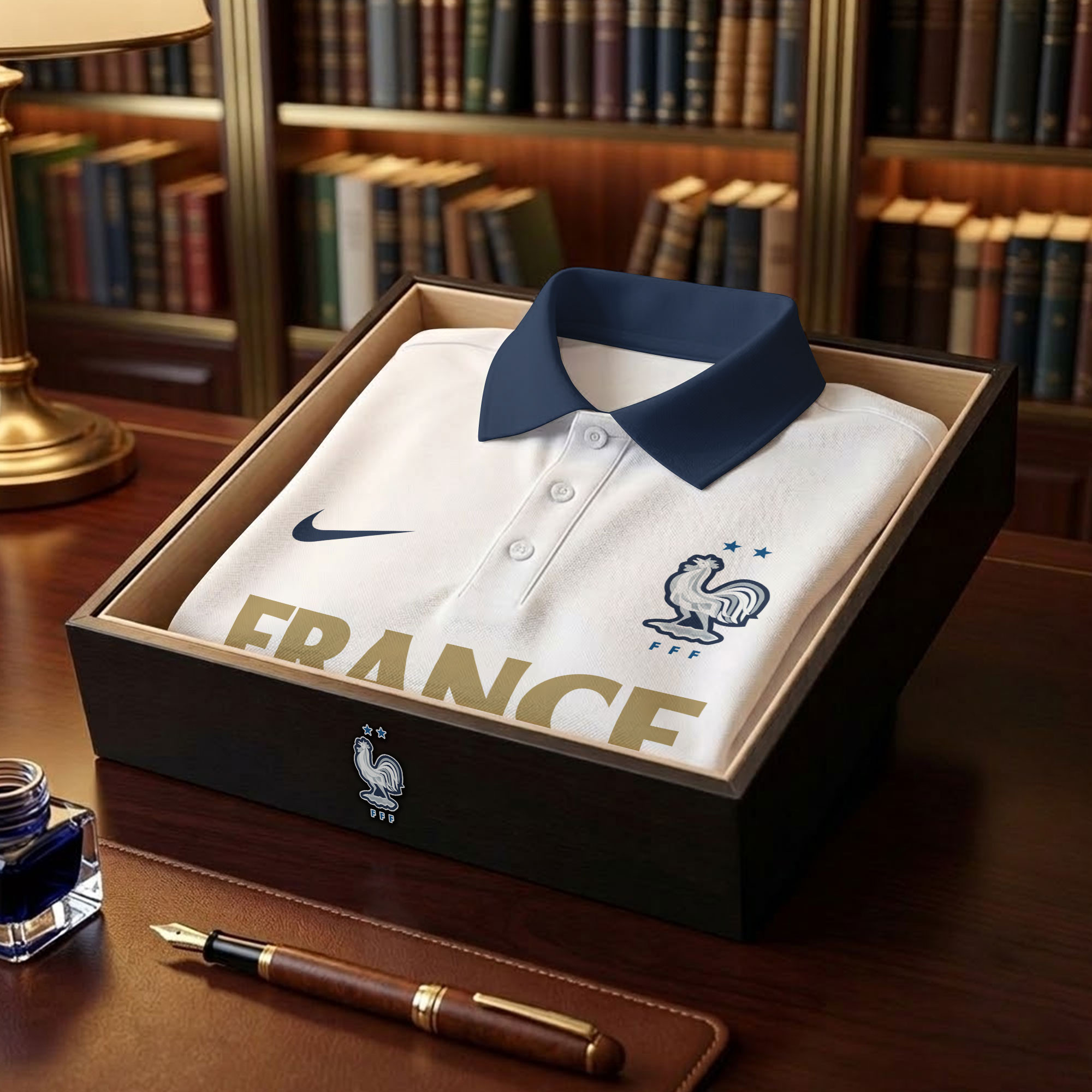 France | Premium World Cup 2026 Hall Of Fame Polo Shirt TTH200531 - Image 4