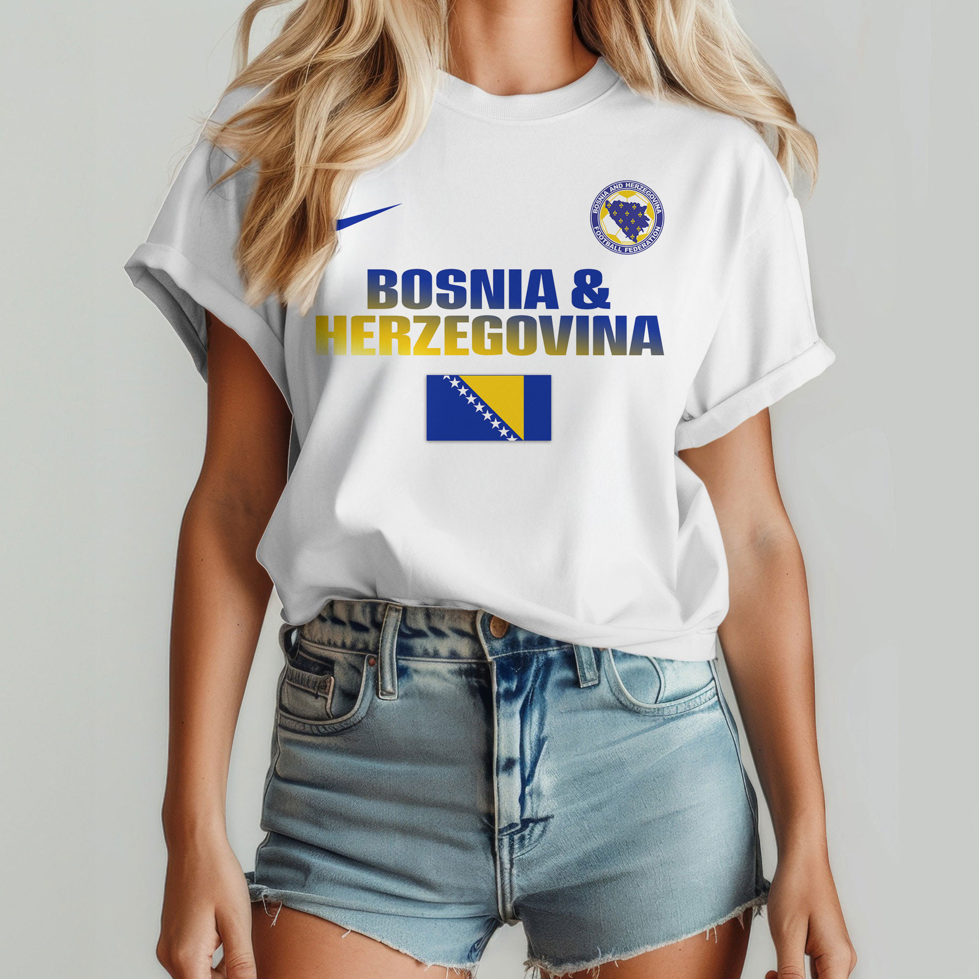Bosnia & Herzegovina | Premium World Cup 2026 Global Match 3D Shirt TTH200532 - Image 3