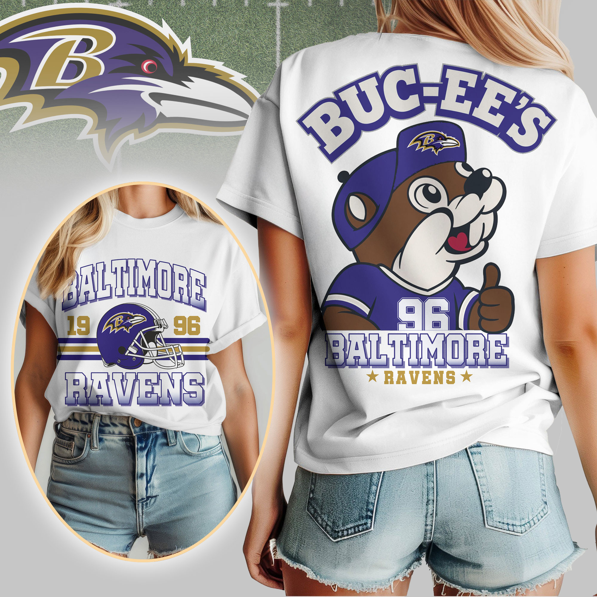 Baltimore Ravens x Premium NFL Kickoff Weekend 3D Shirt – Limited Edition TTH200516 - Image 2