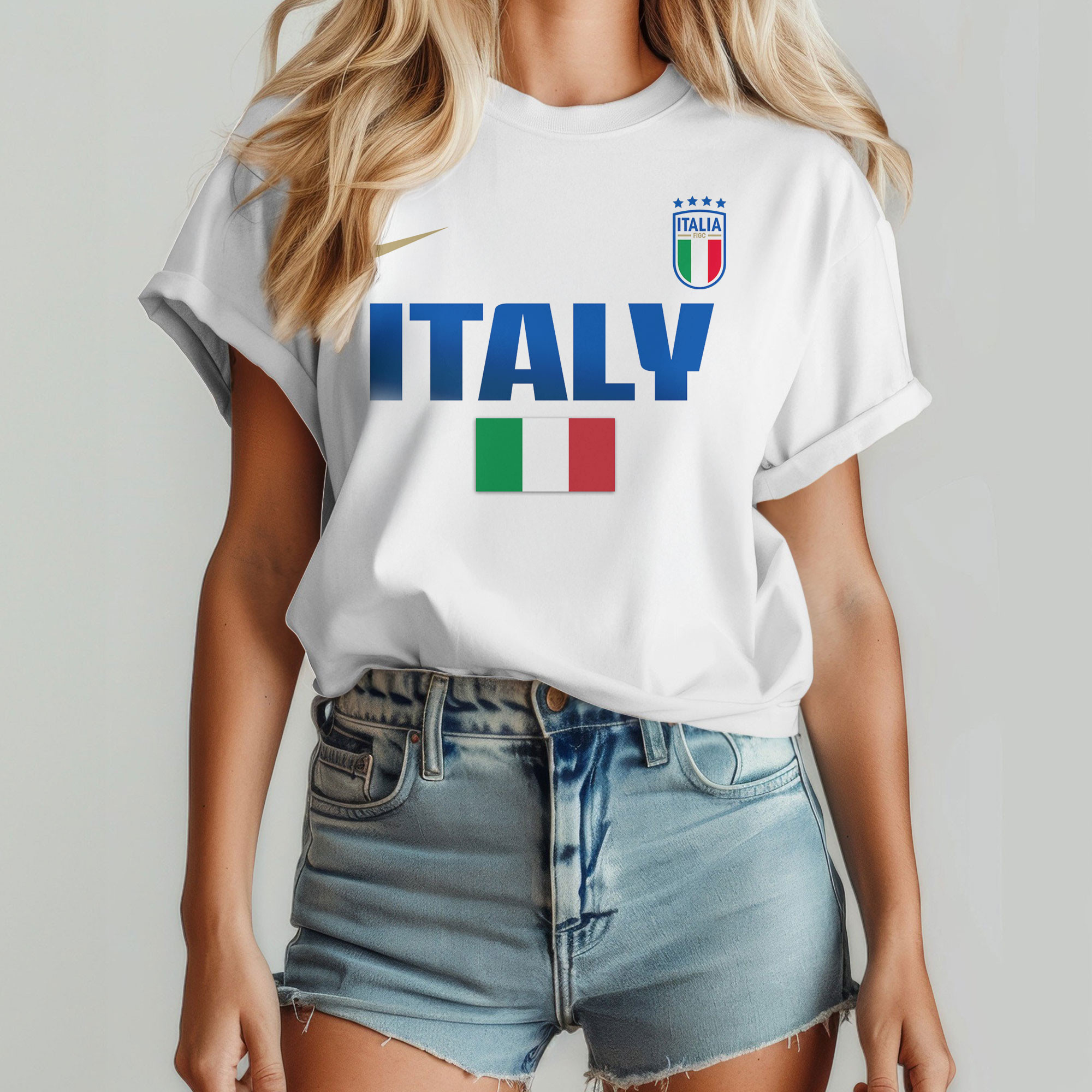 Italy | Premium World Cup 2026 Global Match 3D Shirt TTH200532 - Image 3