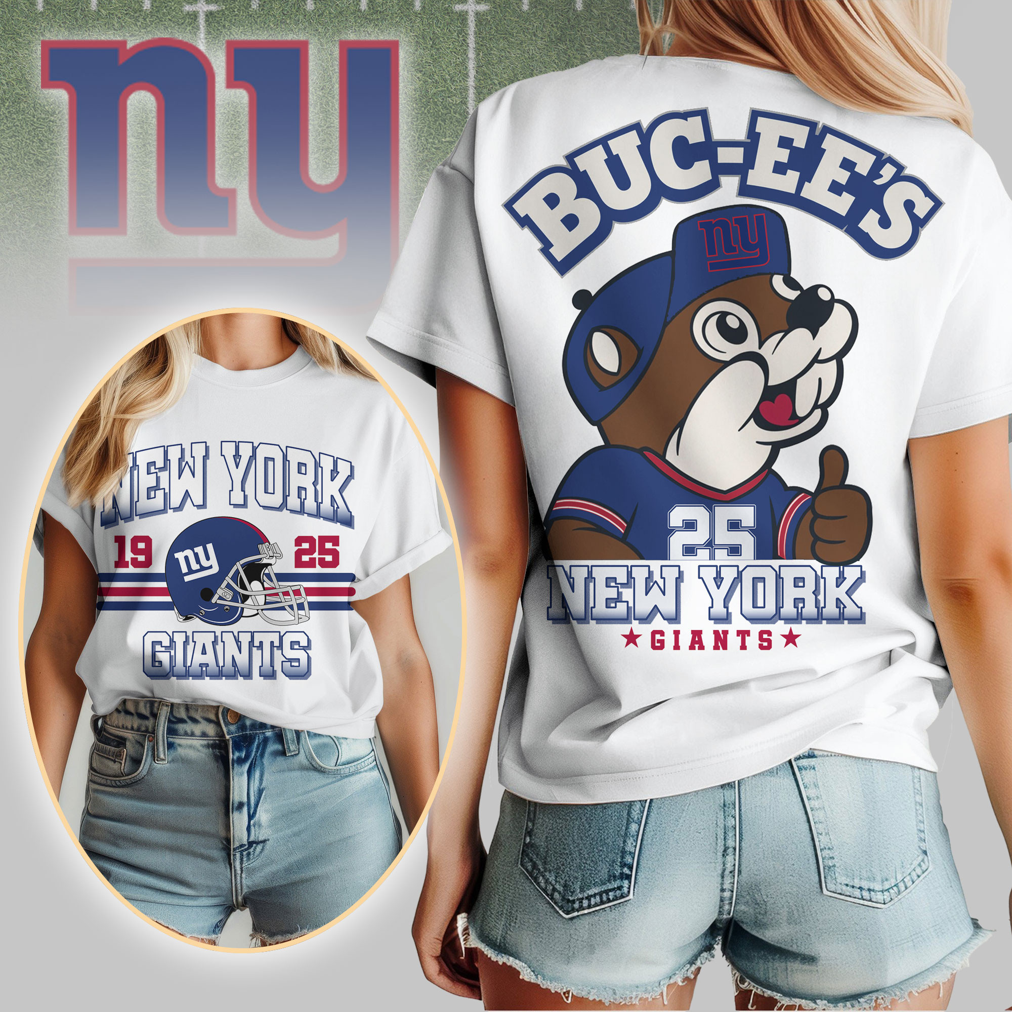 New York Giants x Premium NFL Kickoff Weekend 3D Shirt – Limited Edition TTH200516 - Image 2