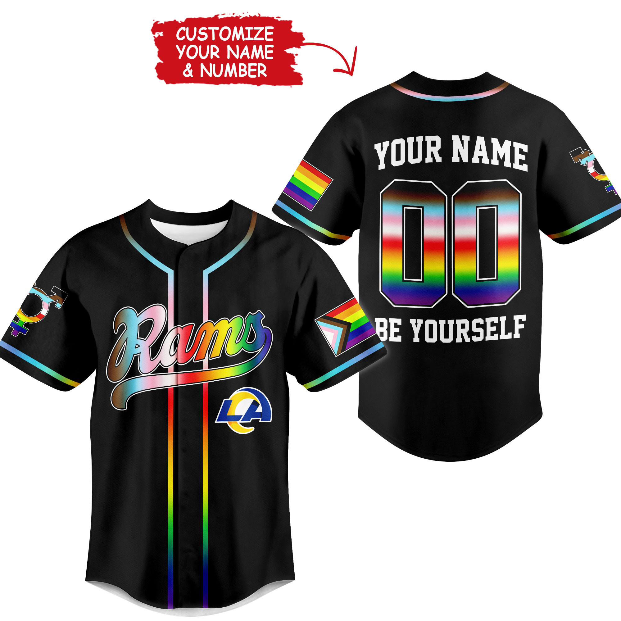 Los Angeles Rams | Premium NFL Pride Month Limited Edition Jersey TTH200534