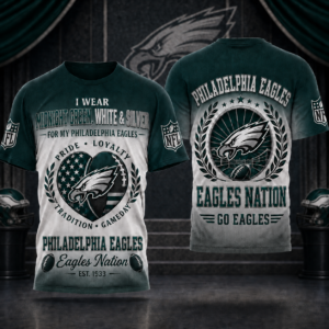 Philadelphia Eagles x Premium NFL Pride Loyalty Tradition 3D T-Shirt – Limited Edition TTH200513