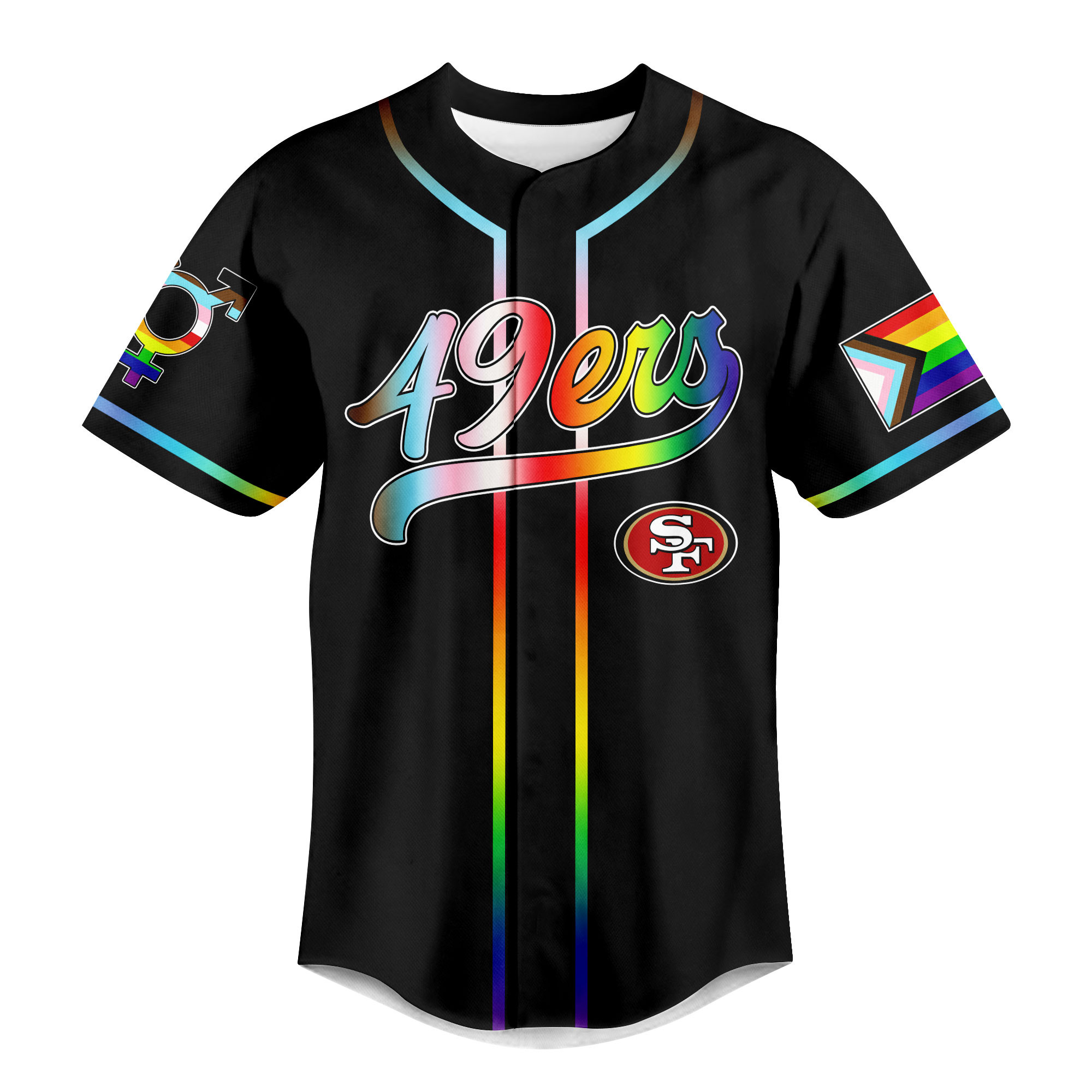 San Francisco 49ers | Premium NFL Pride Month Limited Edition Jersey TTH200534 - Image 3