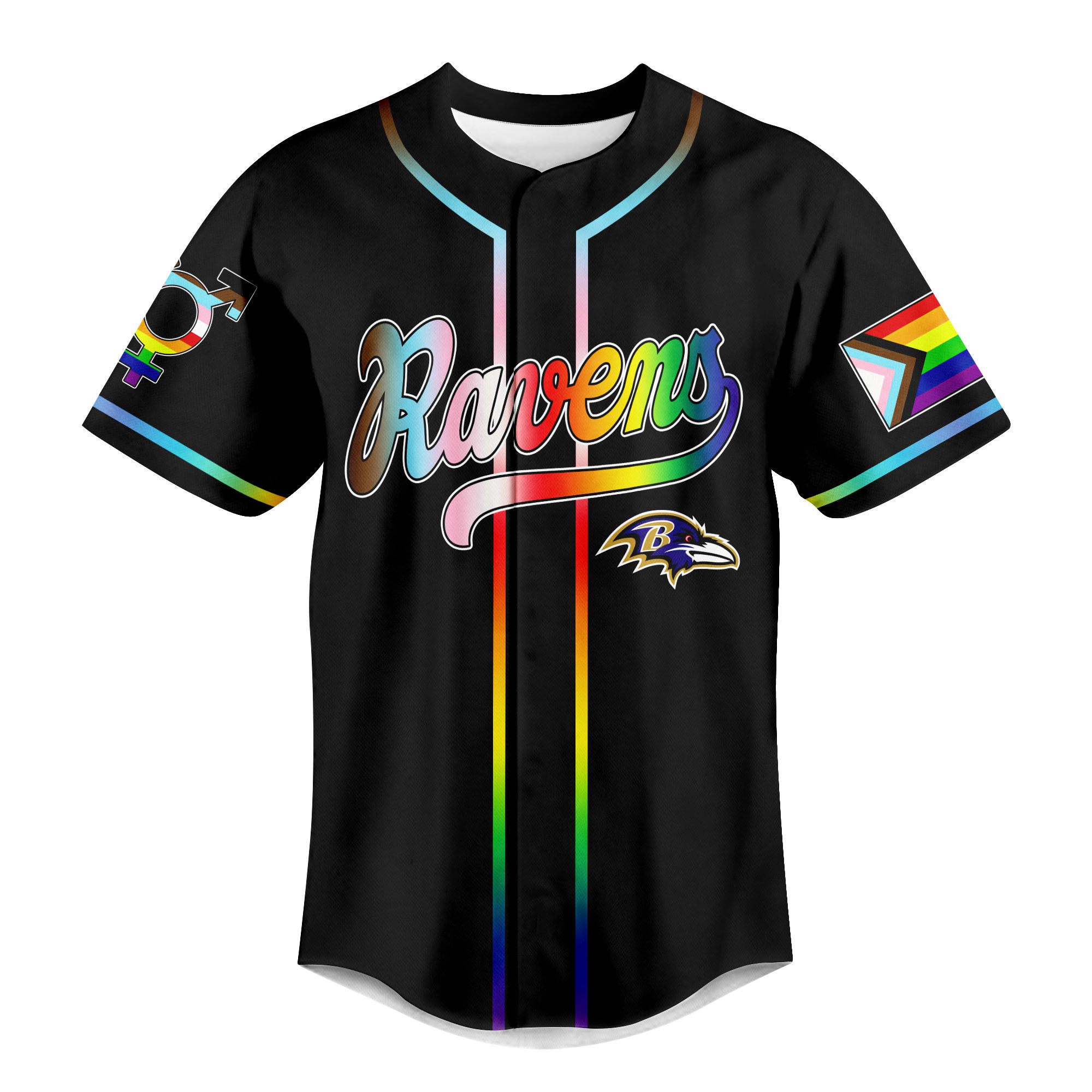 Baltimore Ravens | Premium NFL Pride Month Limited Edition Jersey TTH200534 - Image 3