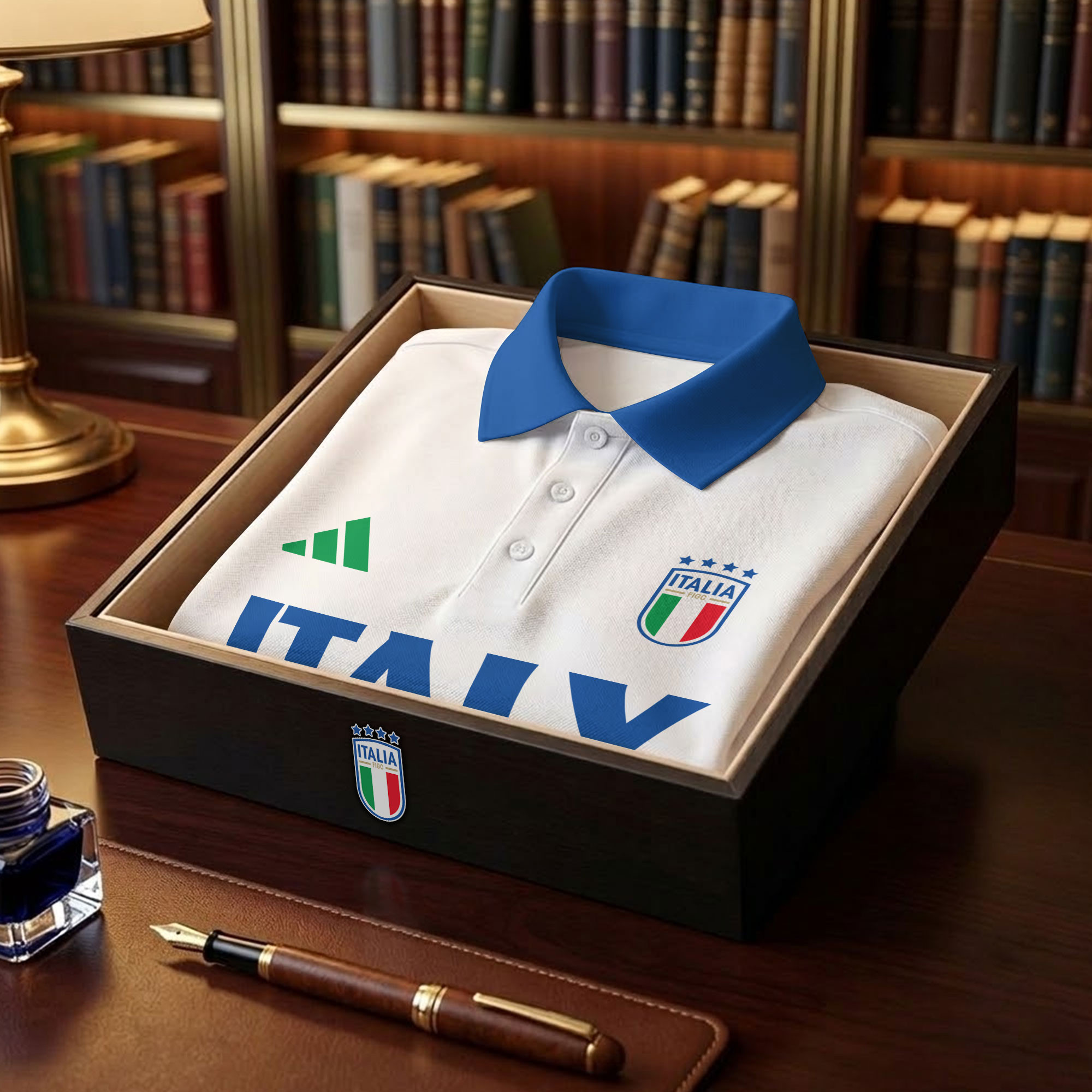 Italy | Premium World Cup 2026 Hall Of Fame Polo Shirt TTH200531 - Image 4
