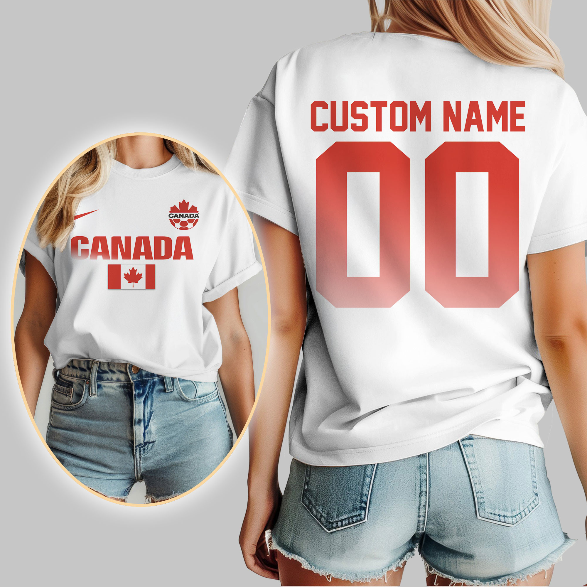 Canada | Premium World Cup 2026 Global Match 3D Shirt TTH200532