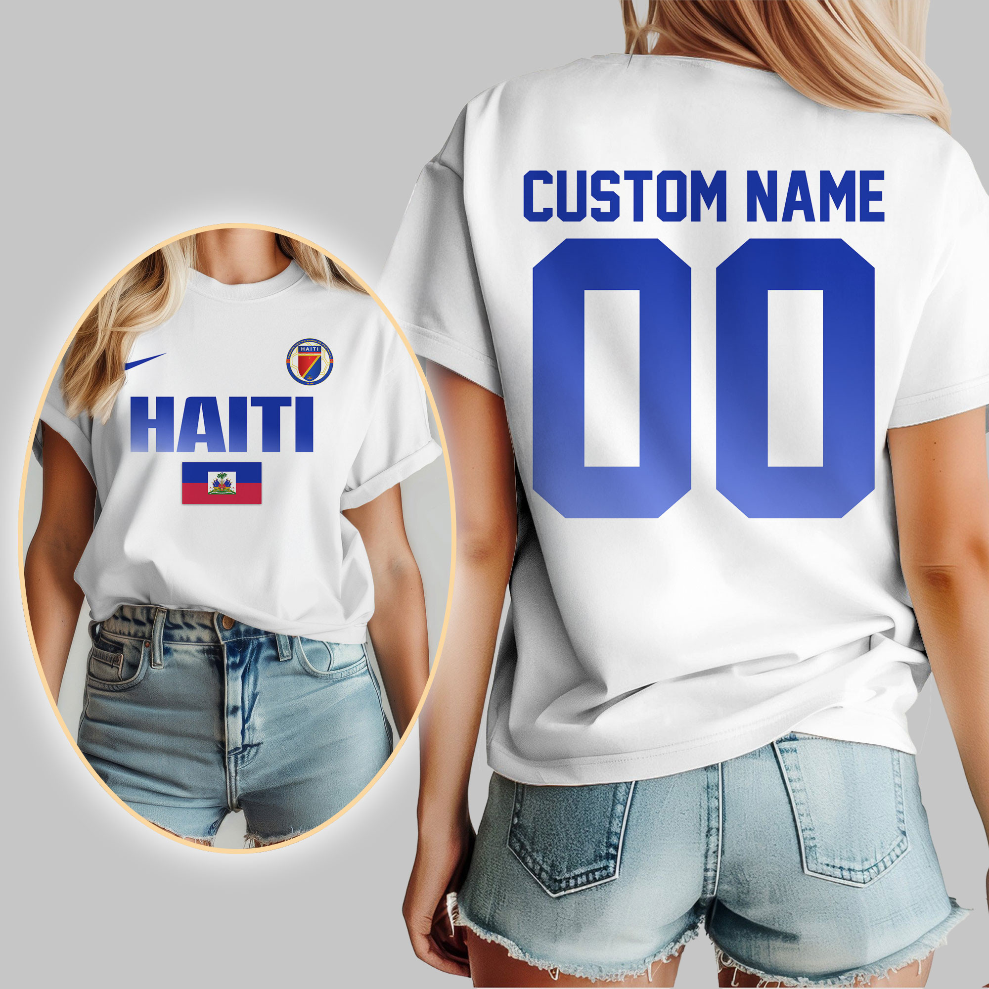 Haiti | Premium World Cup 2026 Global Match 3D Shirt TTH200532