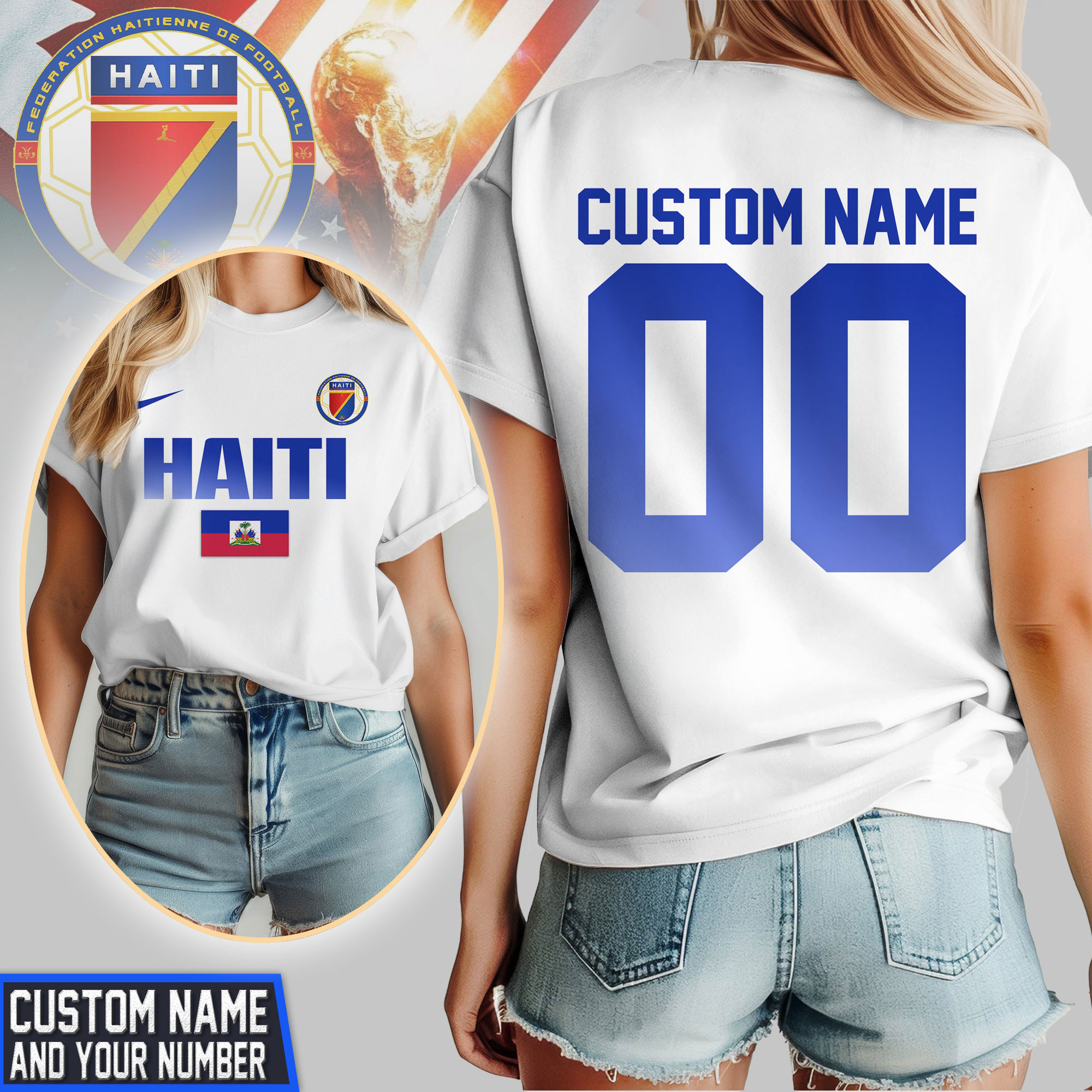 Haiti | Premium World Cup 2026 Global Match 3D Shirt TTH200532 - Image 2