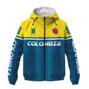 Colombia | Premium World Cup 2026 x BTS Limited Edition Windbreaker Jacket TTH200526