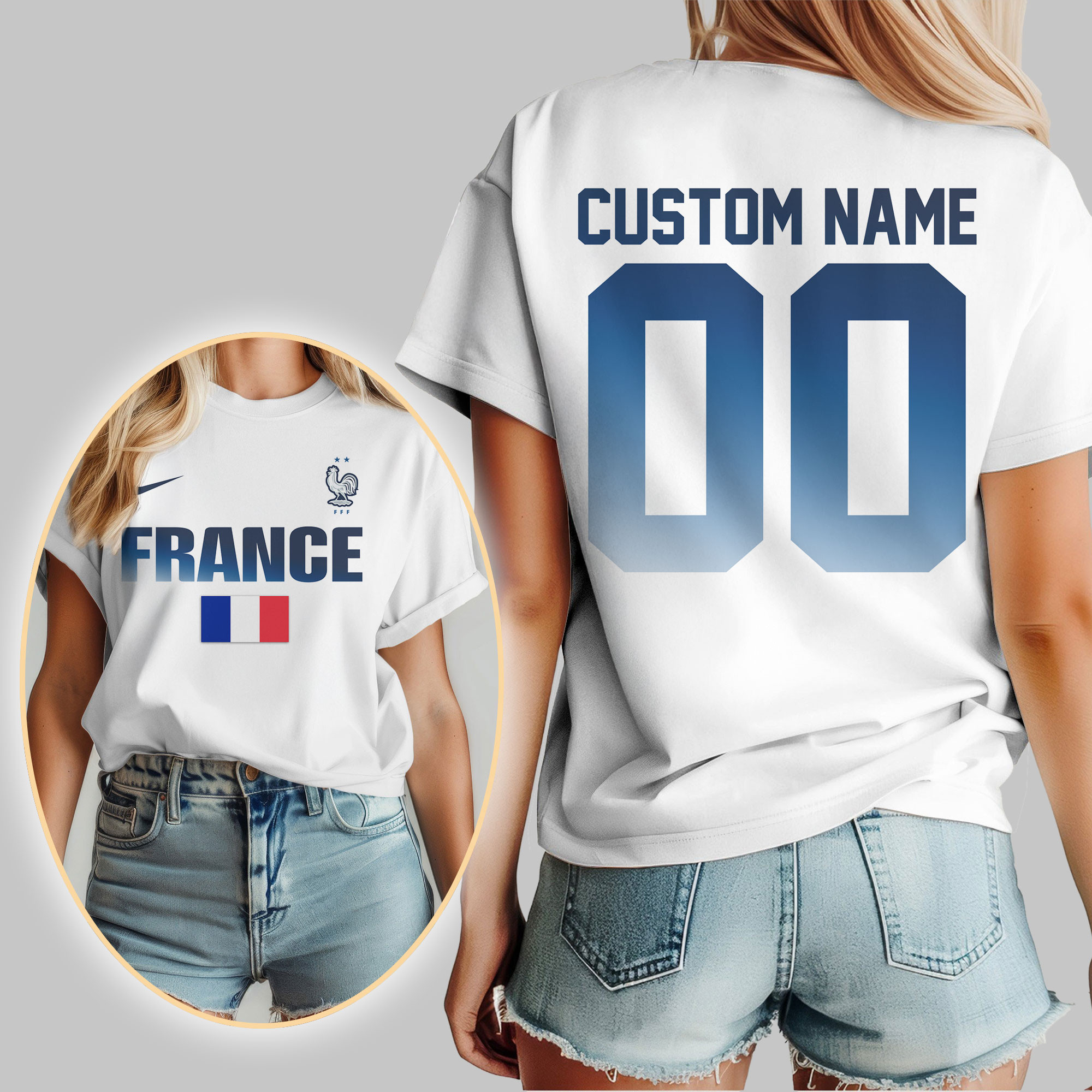 France | Premium World Cup 2026 Global Match 3D Shirt TTH200532