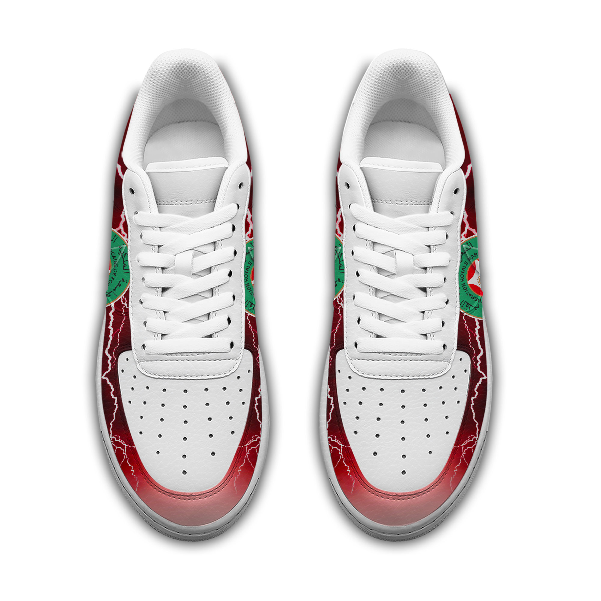 Morocco – Premium World Cup 2026 Thunder Edition AF1 Shoes – Gift for Fans TTH190503 - Image 3